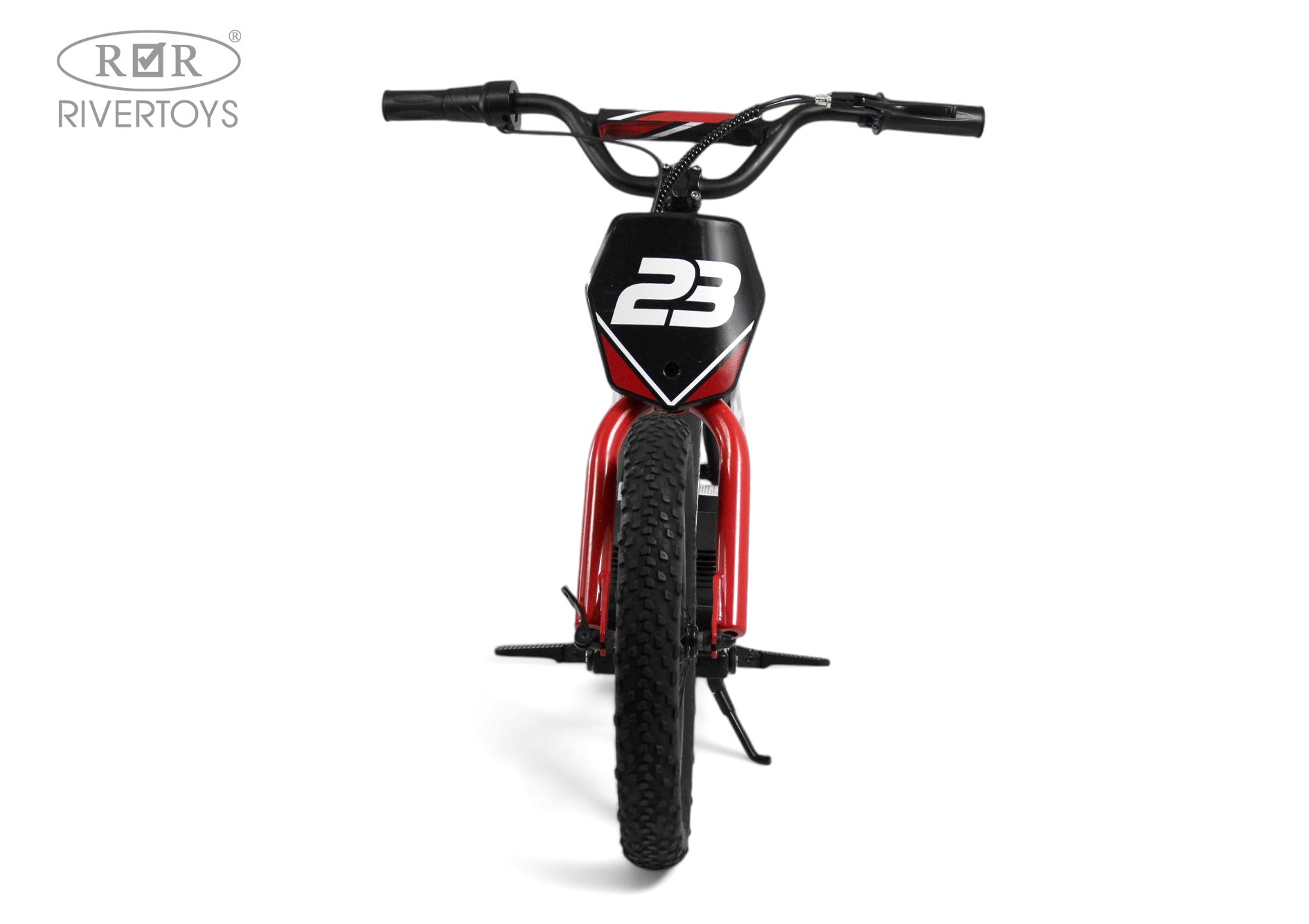 Электромотоцикл RIVERTOYS A001AA-MOTO-BLACK - фото 4