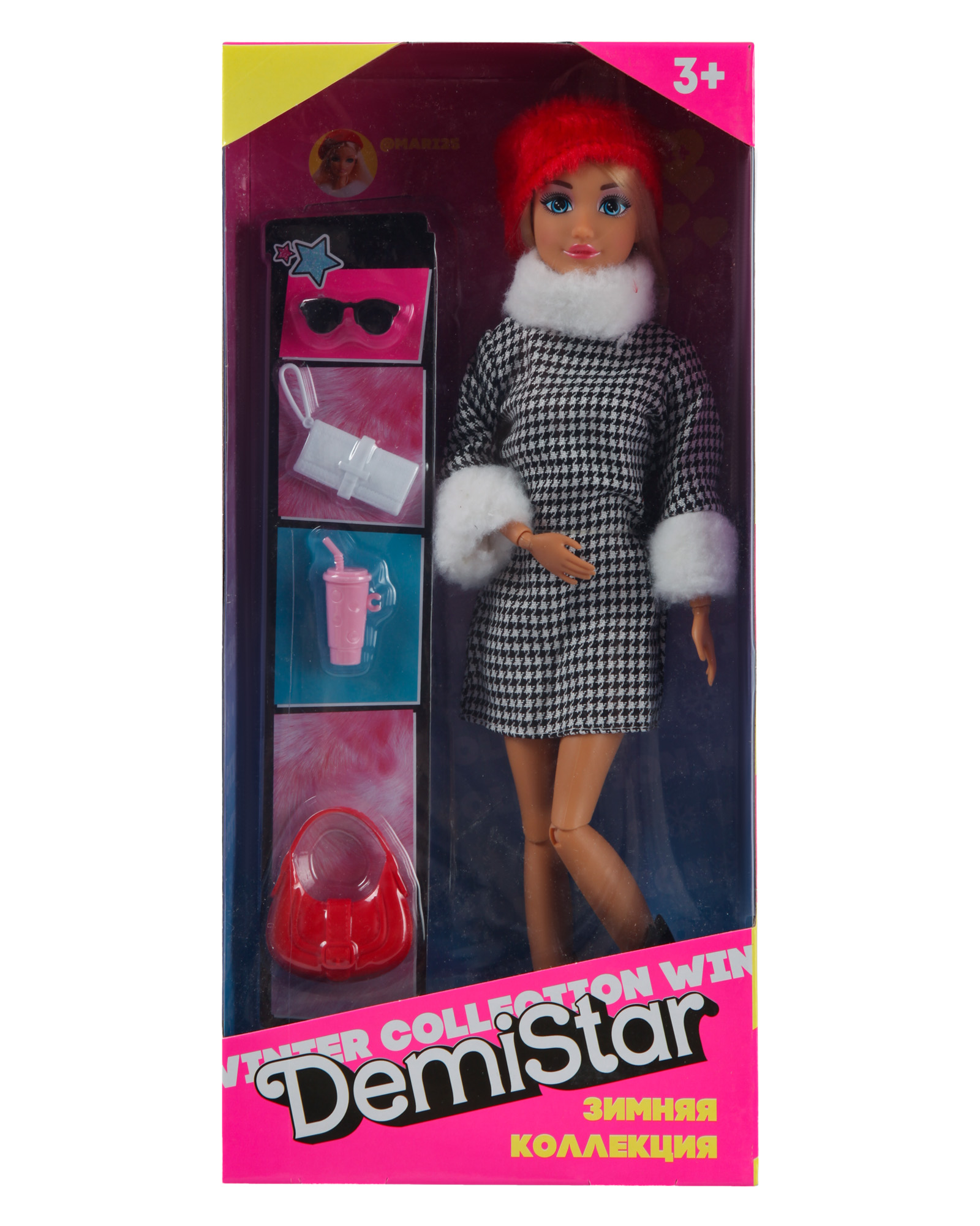 Кукла модельная Demi Star в красном берете 616356 - фото 7