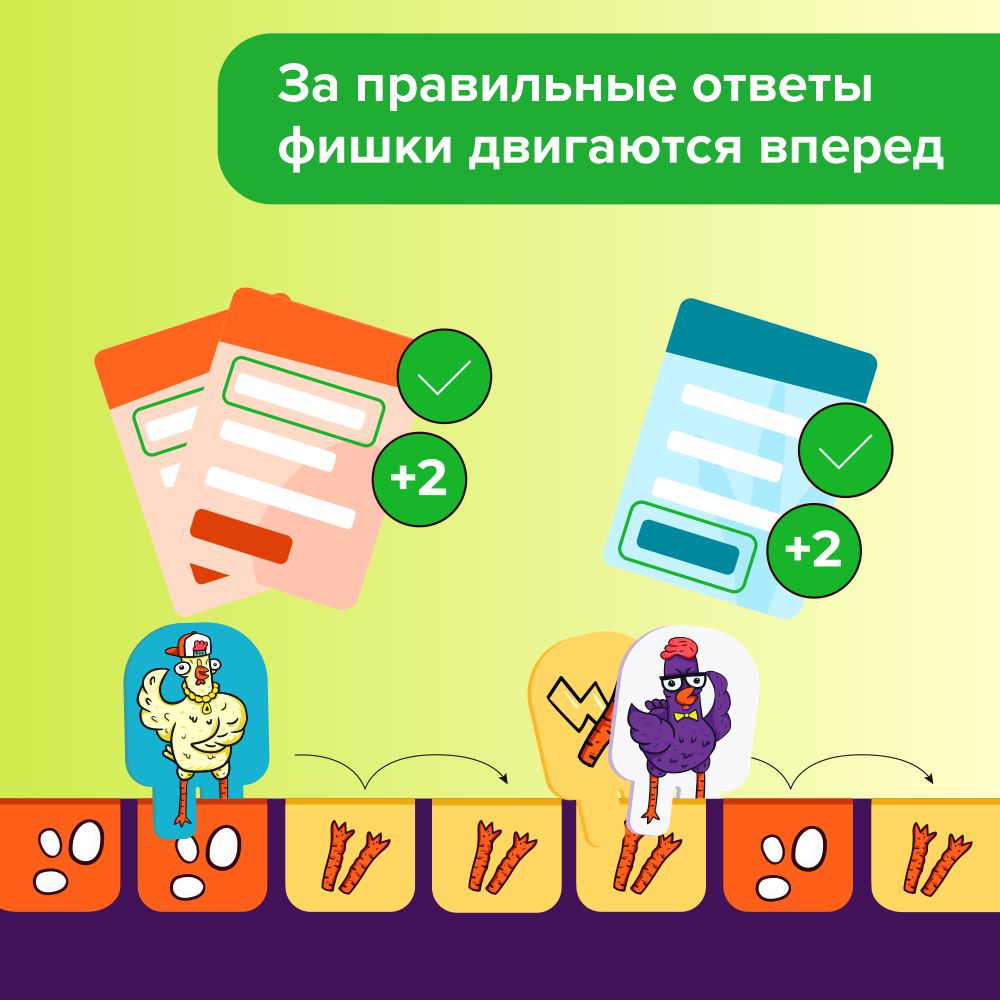 Настольная игра NINJA FISH Как курица лапой - фото 7