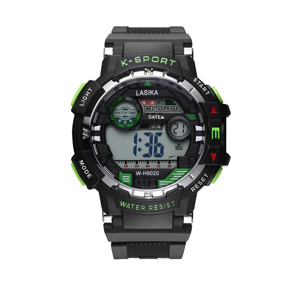 Cпортивные наручные часы Lasika W-H9020-green - фото 1