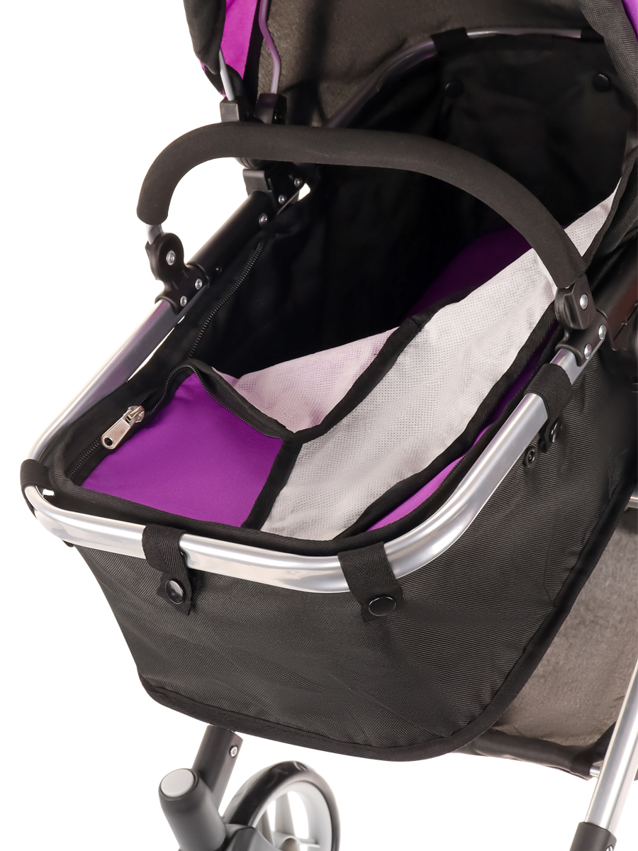 Коляска 3 в 1, коляска-трансформер для кукол MELOBO 9633A - фото 12