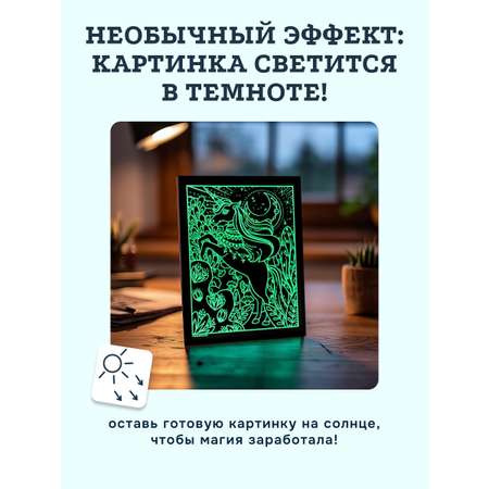 Набор для рисования SentoSphere Единорог акварель