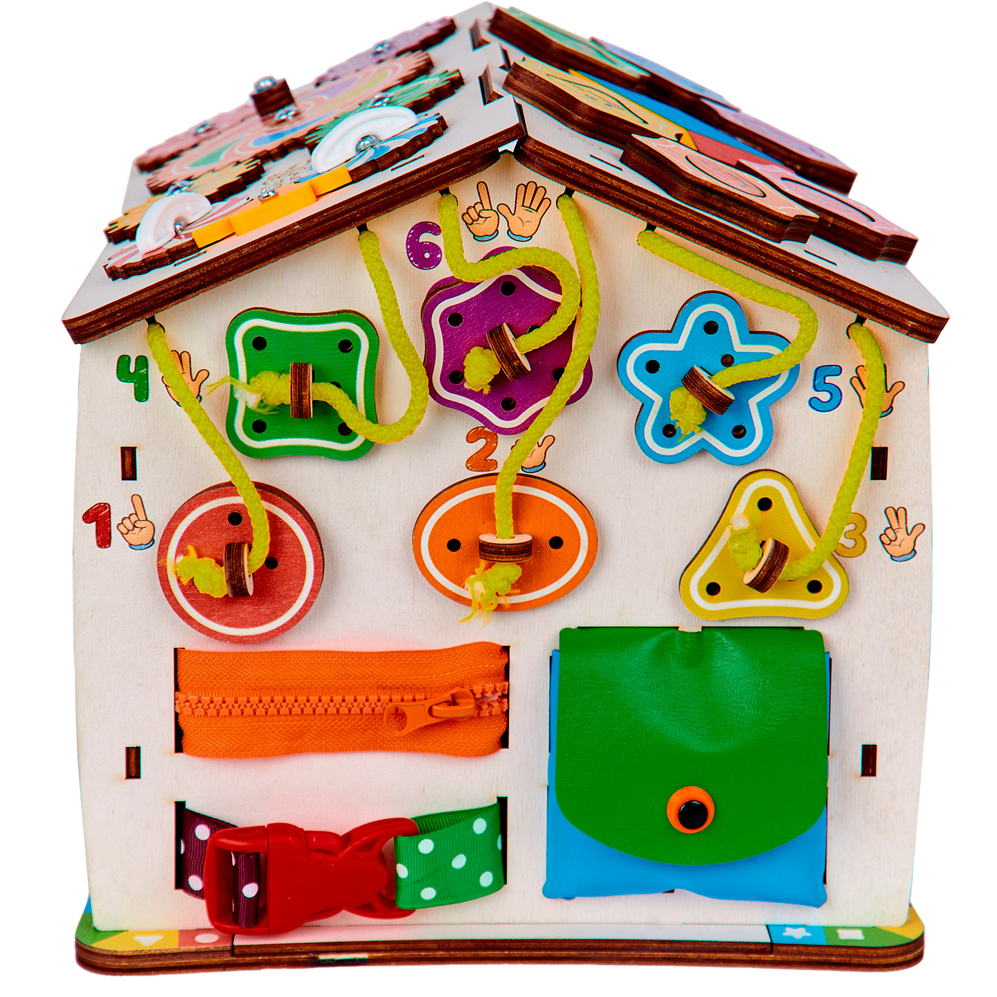Игрушка Evotoys бизиборд - фото 16