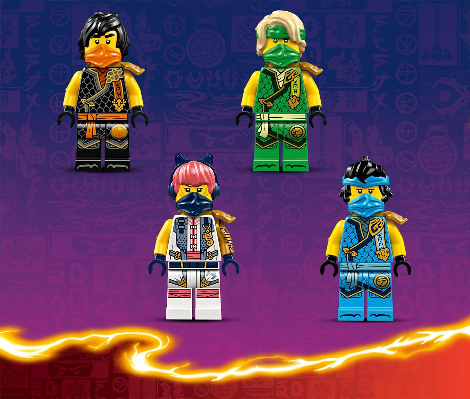 Конструктор LEGO NINJAGO Автомобиль команды ниндзя 576 дет. - фото 10