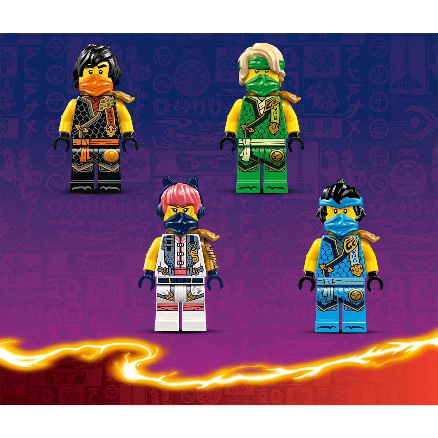 Конструктор LEGO NINJAGO Автомобиль команды ниндзя 576 дет. - фото 10