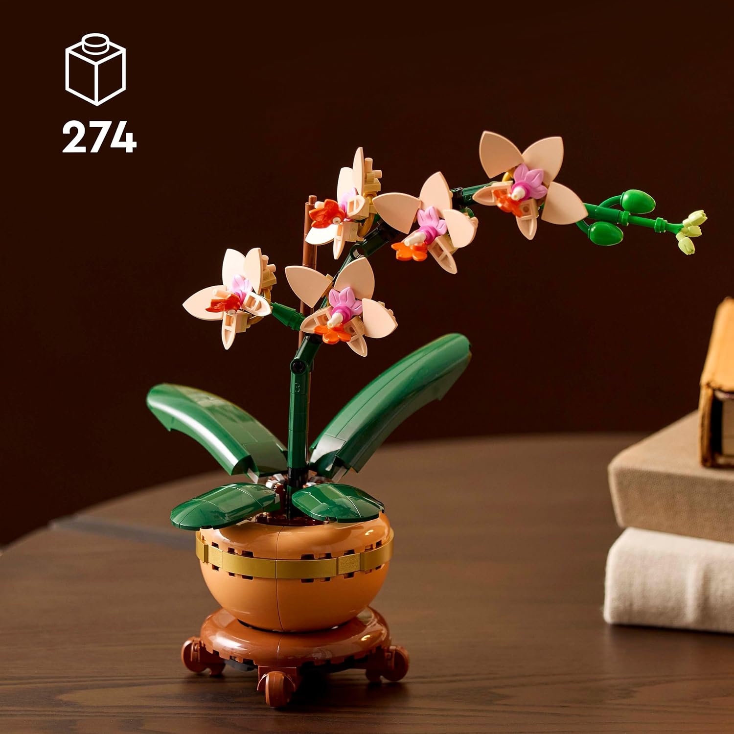 Конструктор LEGO Botanicals Мини-орхидея 274 дет. - фото 3
