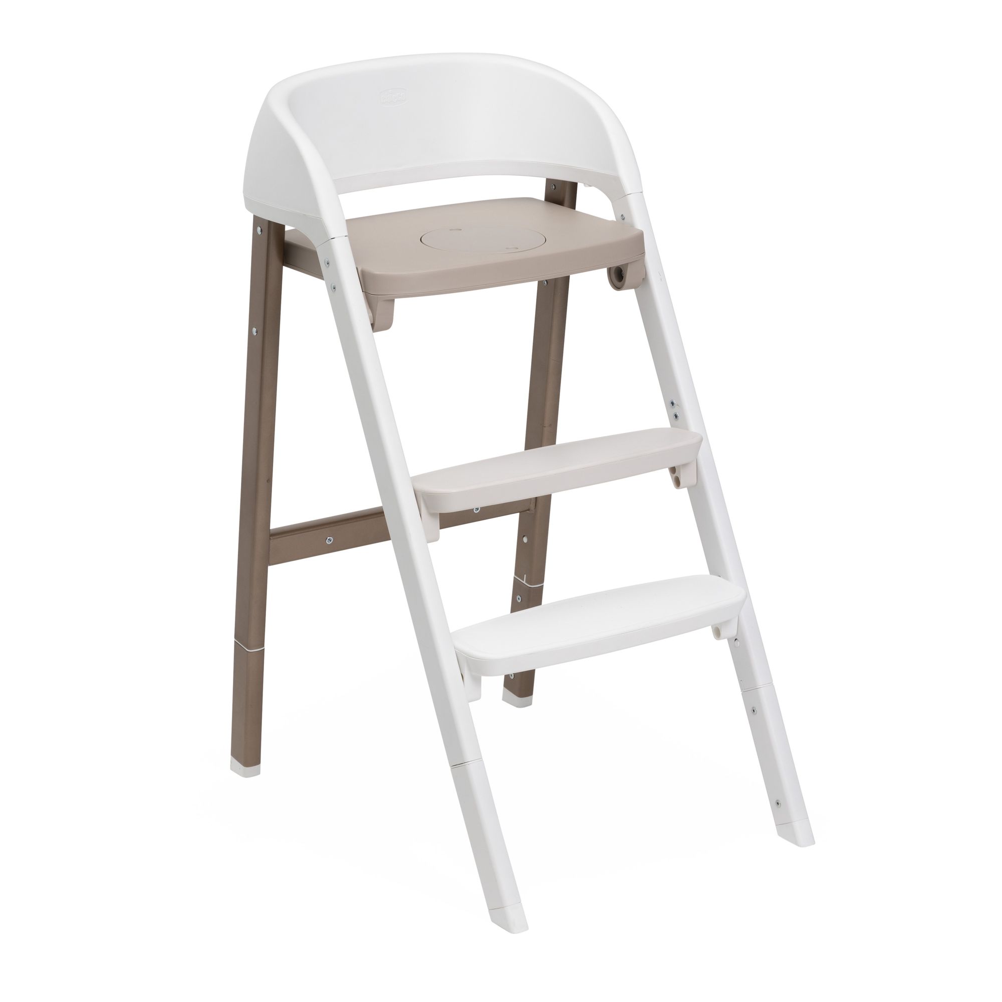 Стульчик для кормления Chicco белый - фото 21