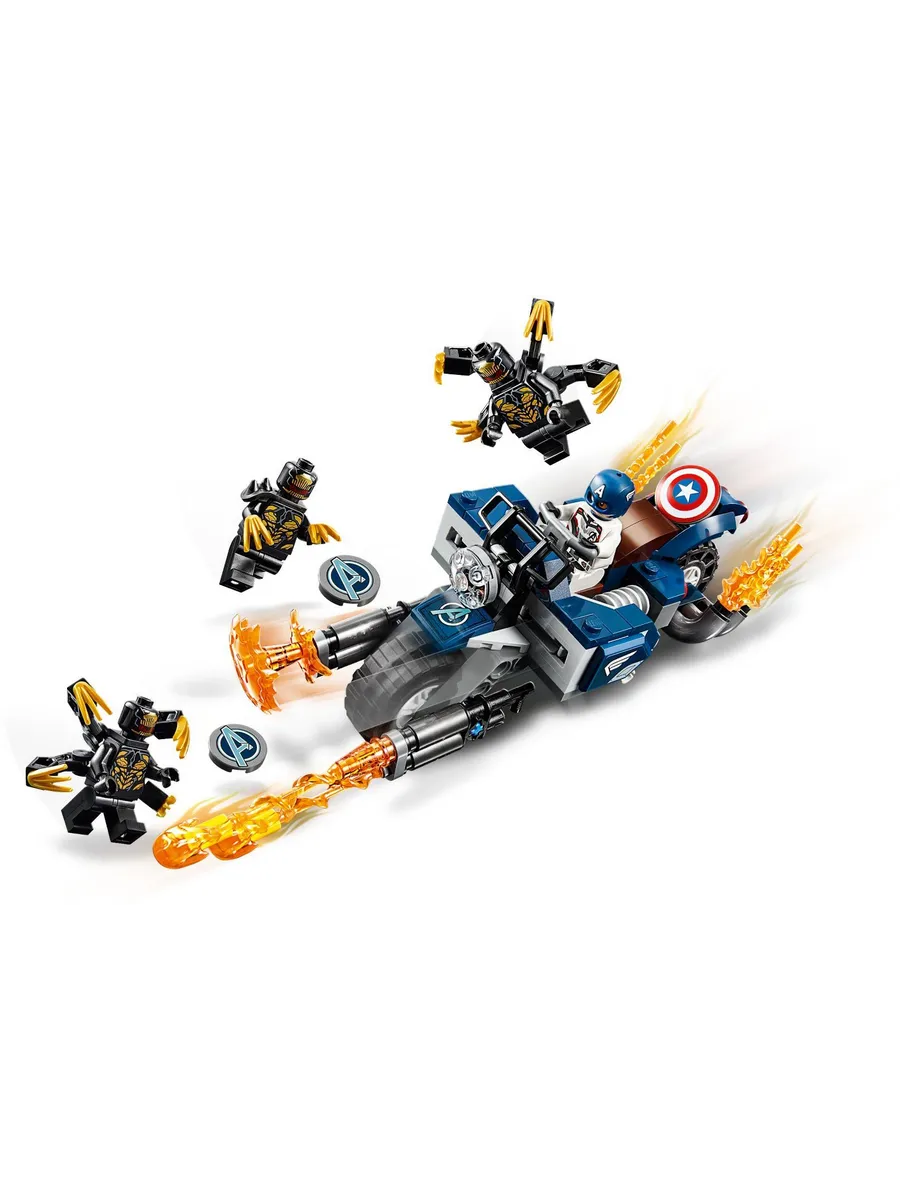 Конструктор LEGO Marvel Super Heroes Атака Аутрайдеров 167 дет. - фото 3