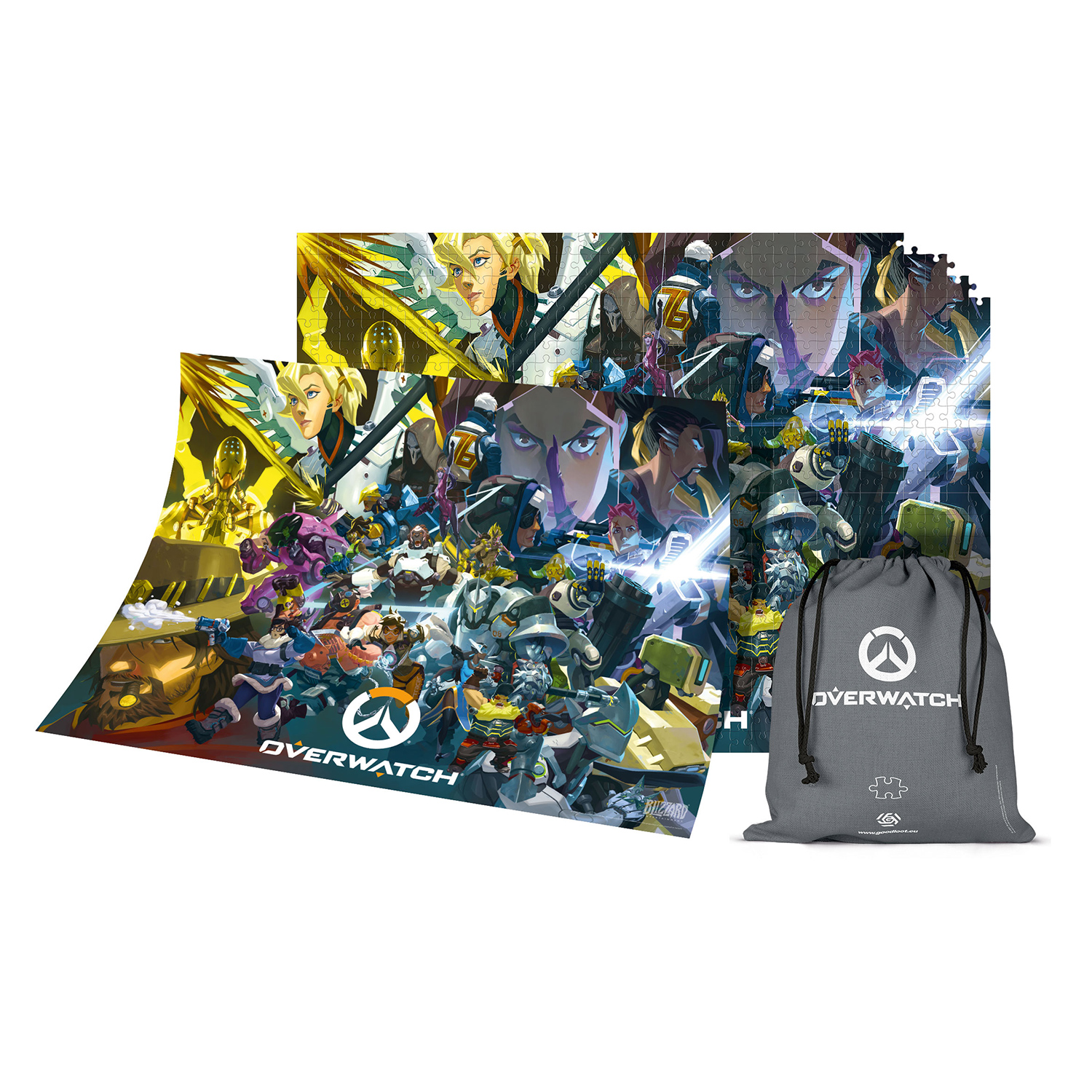 Пазл Good Loot Overwatch Heroes Collage 1500 классический - фото 2