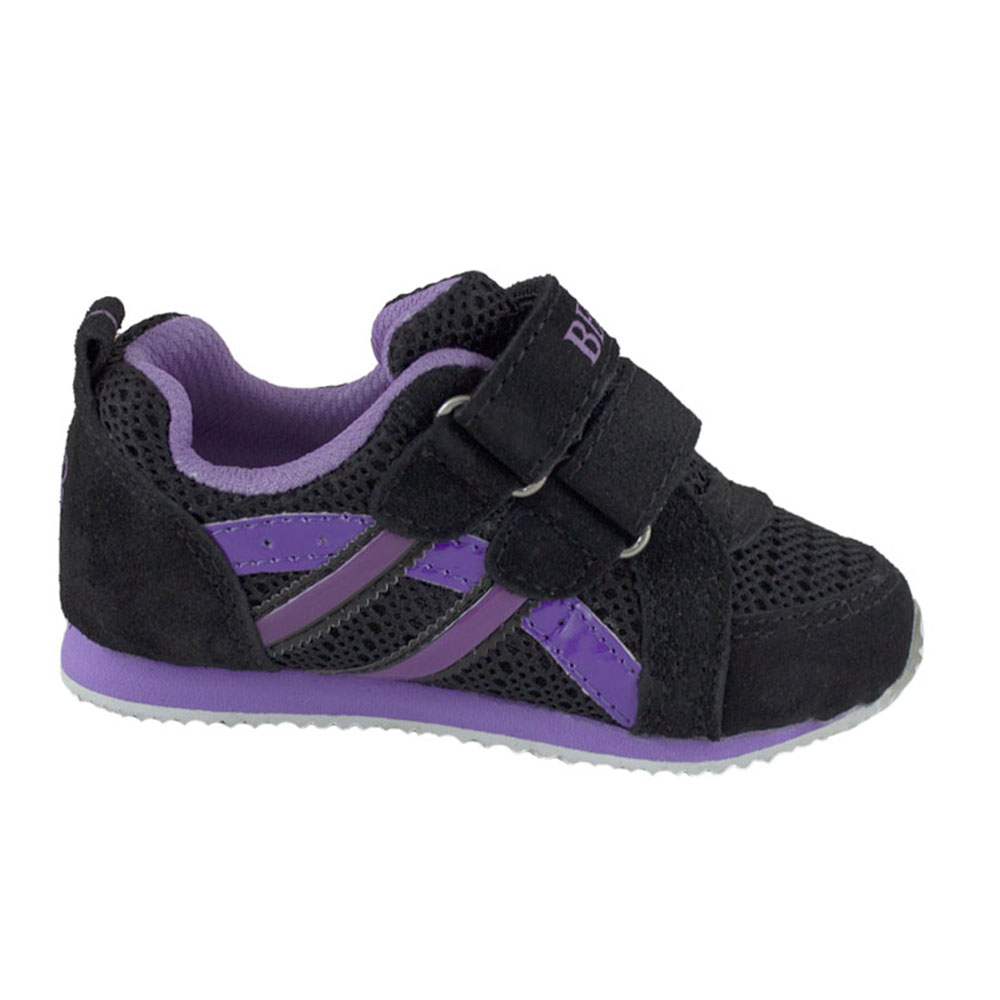 Кроссовки BEST.A 6018 BEST.A Кроссовки для девочки,черно-фиолетовый - фото 2