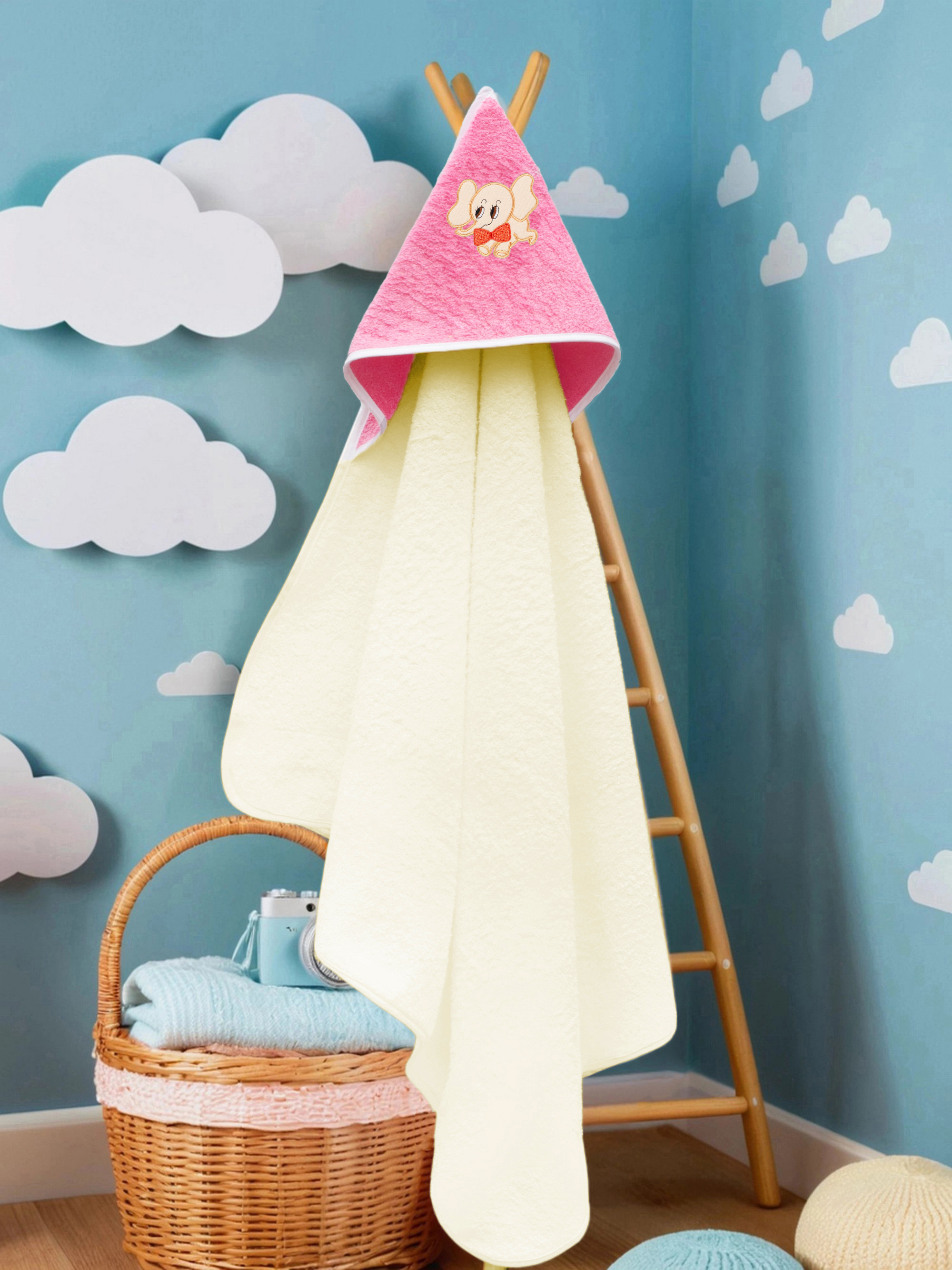 Полотенце уголок Wellness Малыш-01/73_СБ 80 x 100 см 1 шт. - фото 1