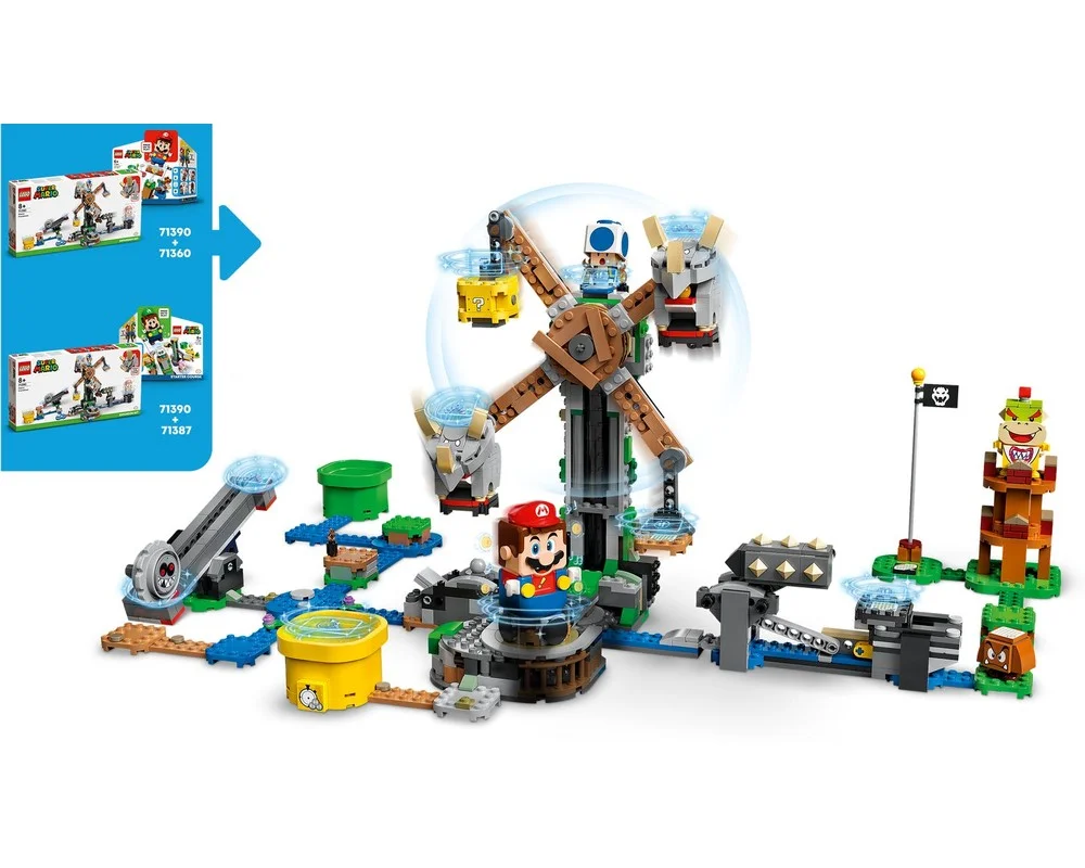 Конструктор LEGO Super Mario 71390 695 дет. - фото 6