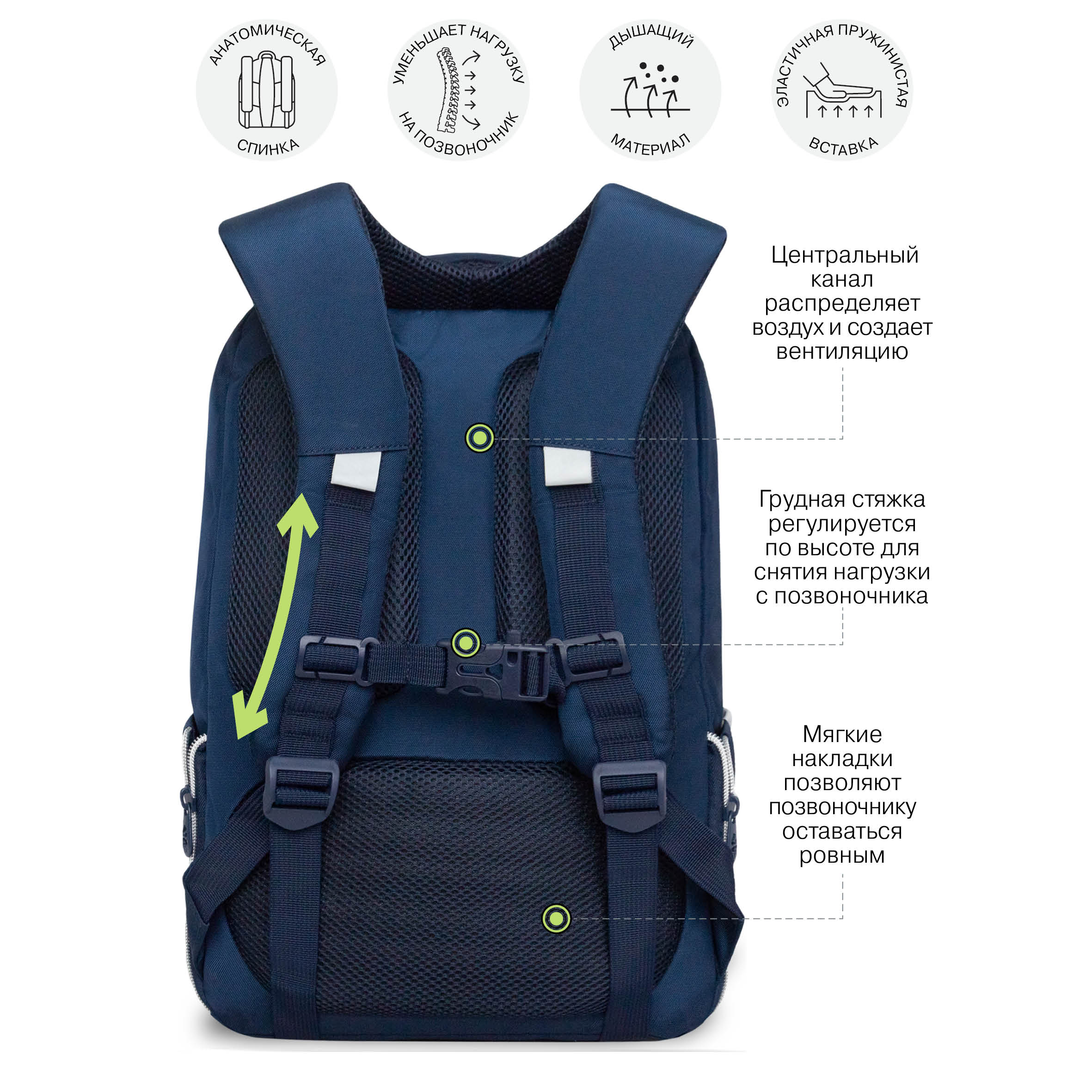 Рюкзак Grizzly для девочки - фото 7