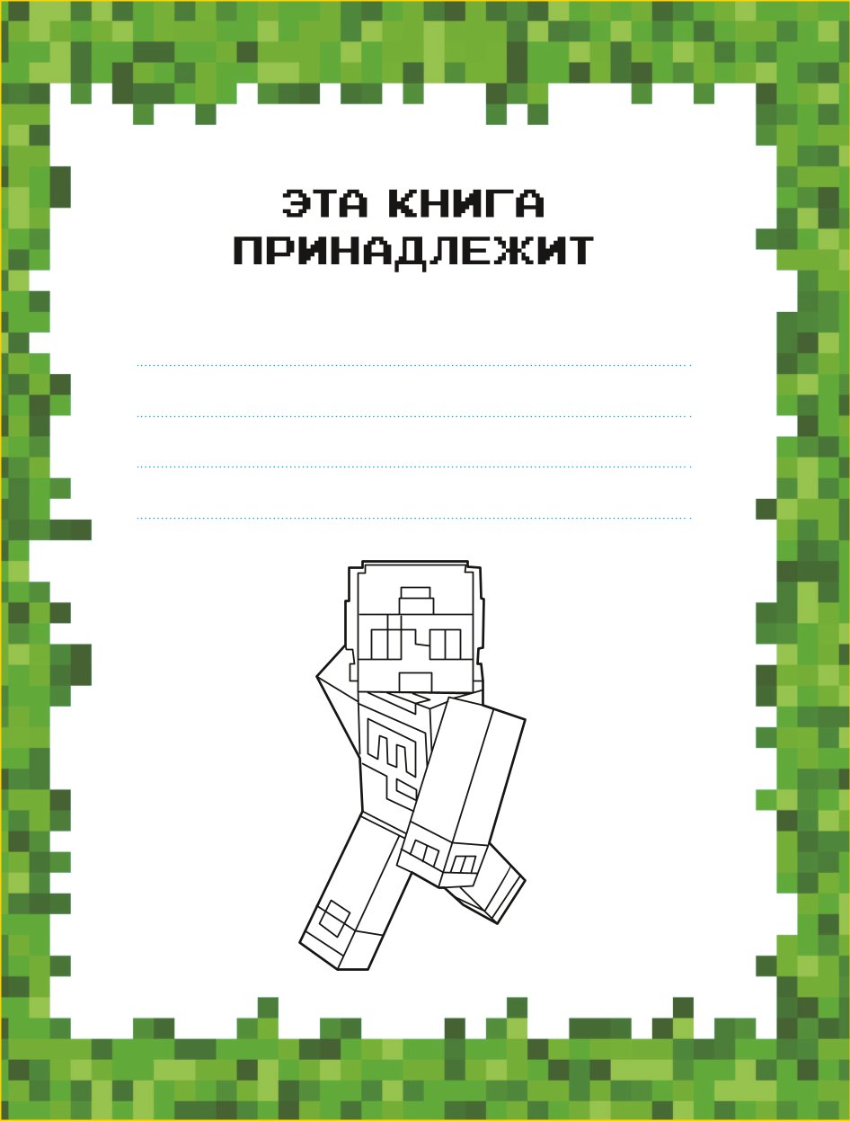 Книга Скетчбук майнкрафтера Евген Бро Ма Дарина - фото 2