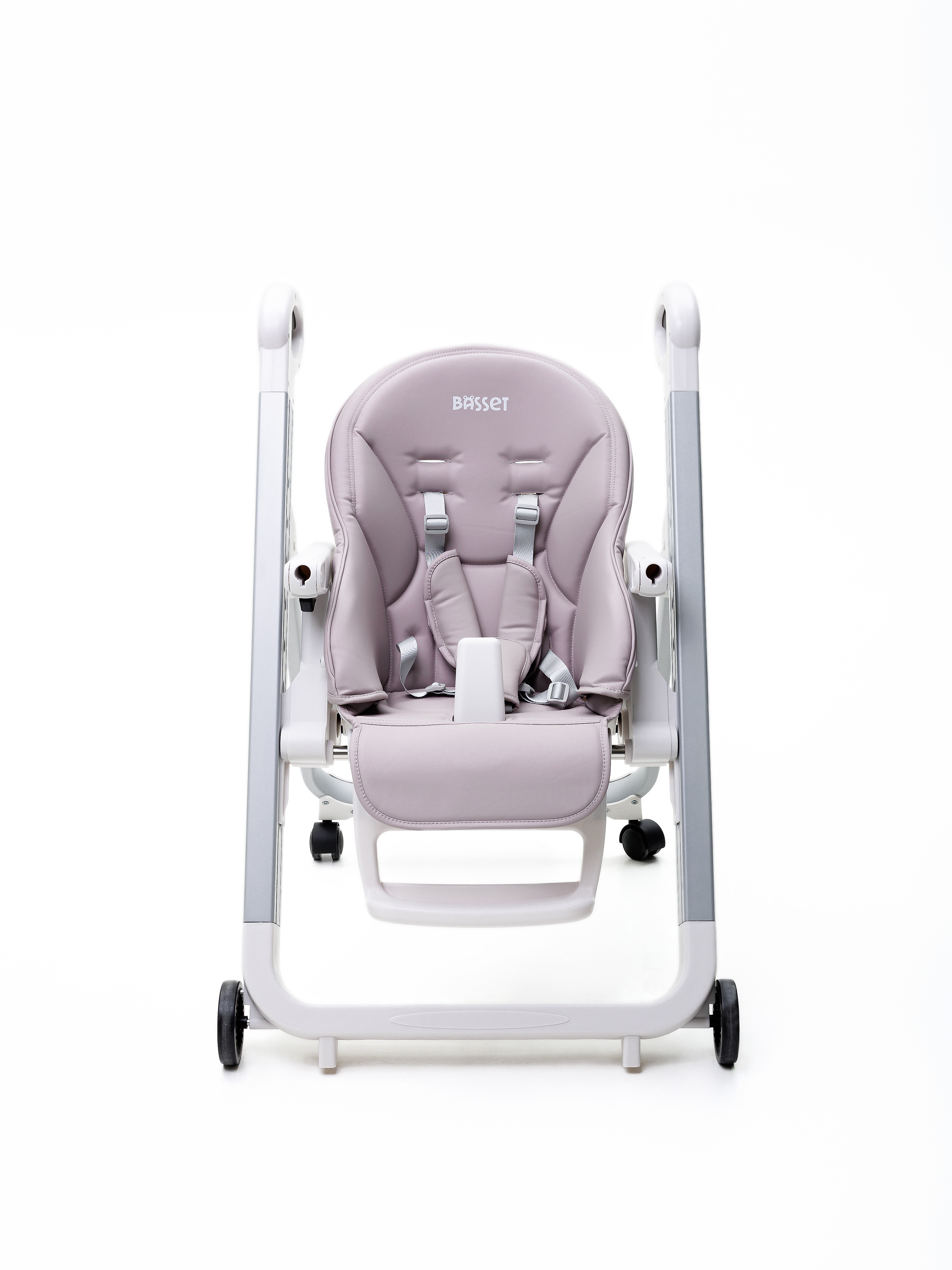 Стульчик для кормления BASSET B2 серый - фото 30