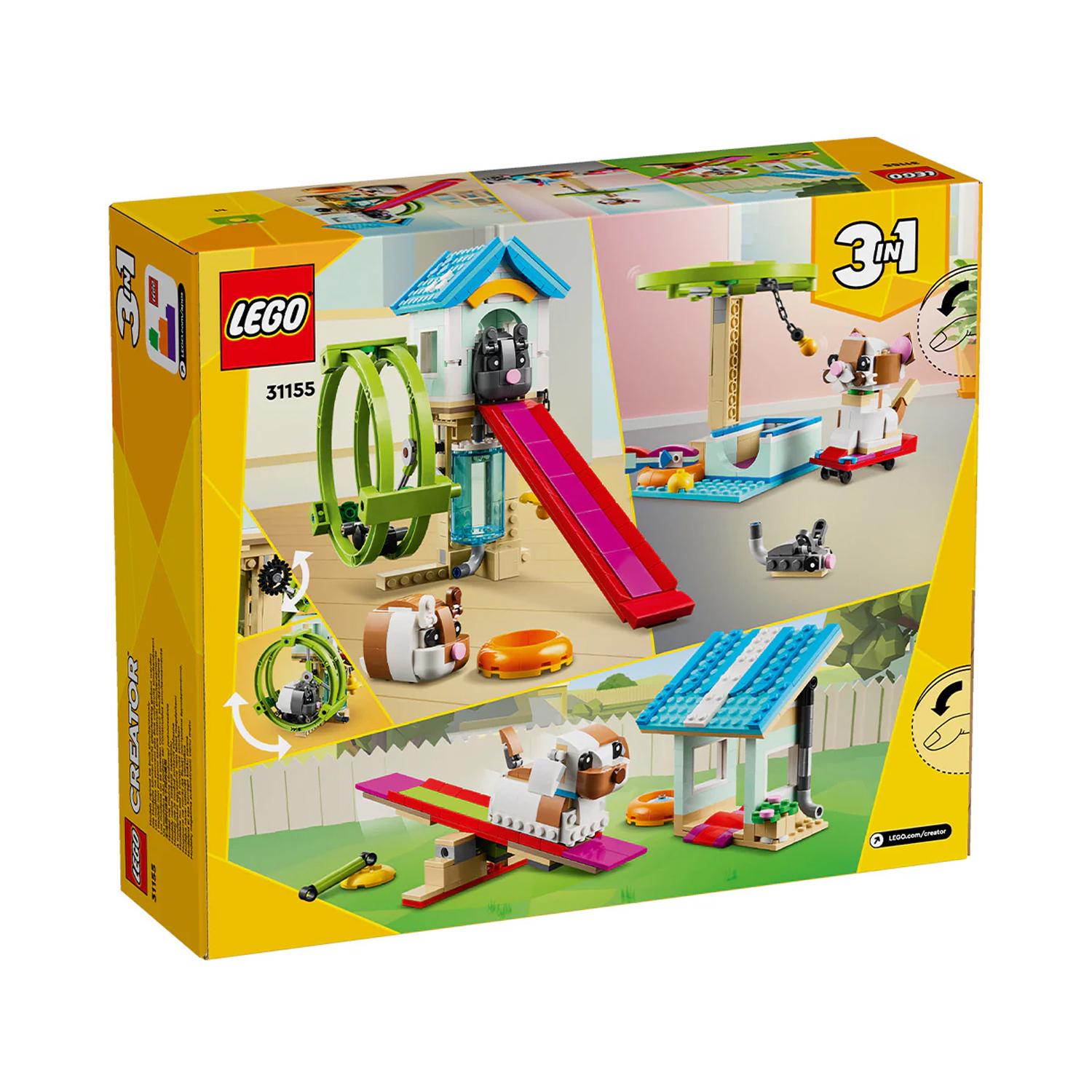 Конструктор LEGO Creator Колесо хомяка 416 дет. - фото 3