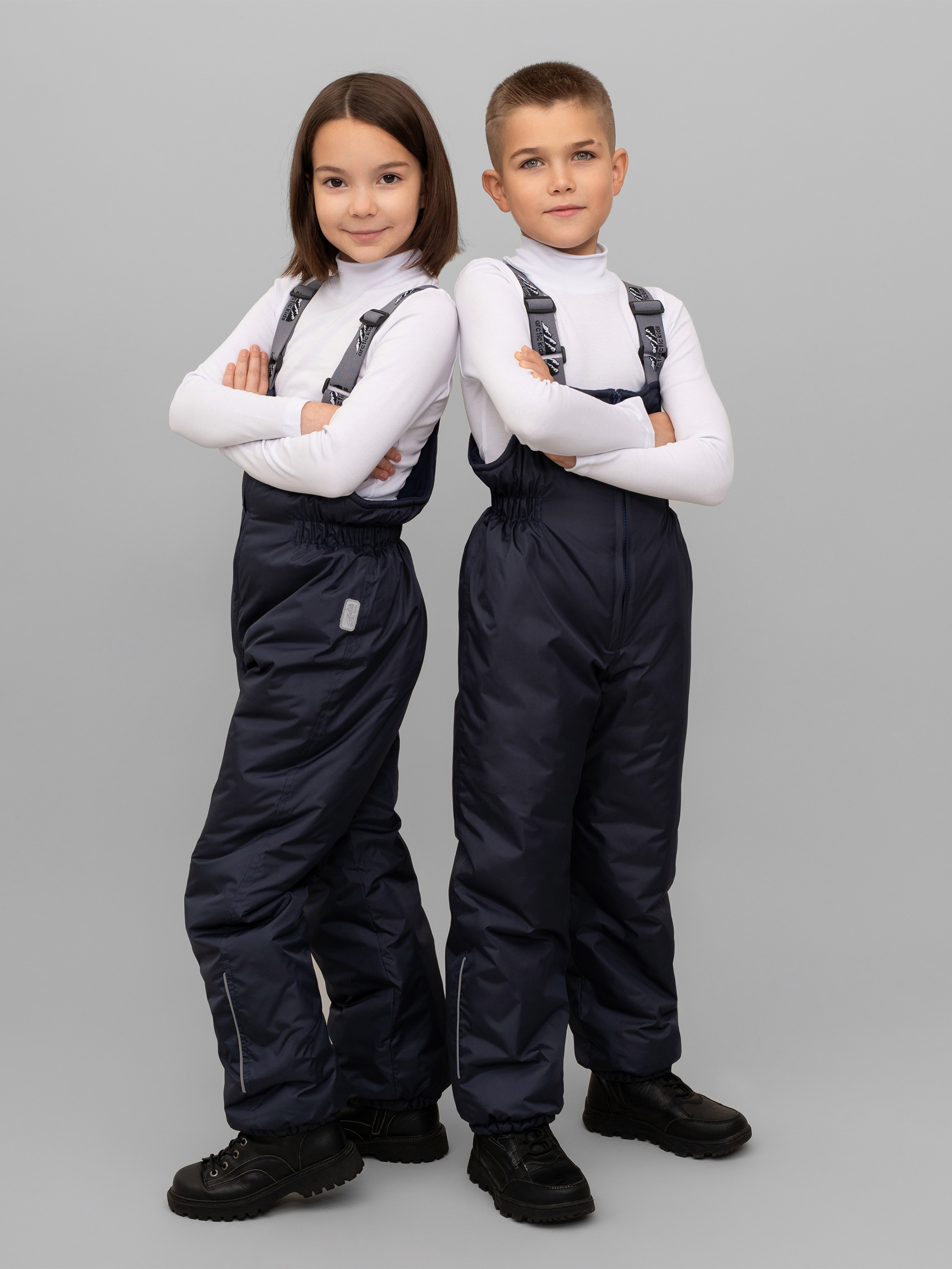 Полукомбинезон Arctic kids 60-010 синий - фото 2