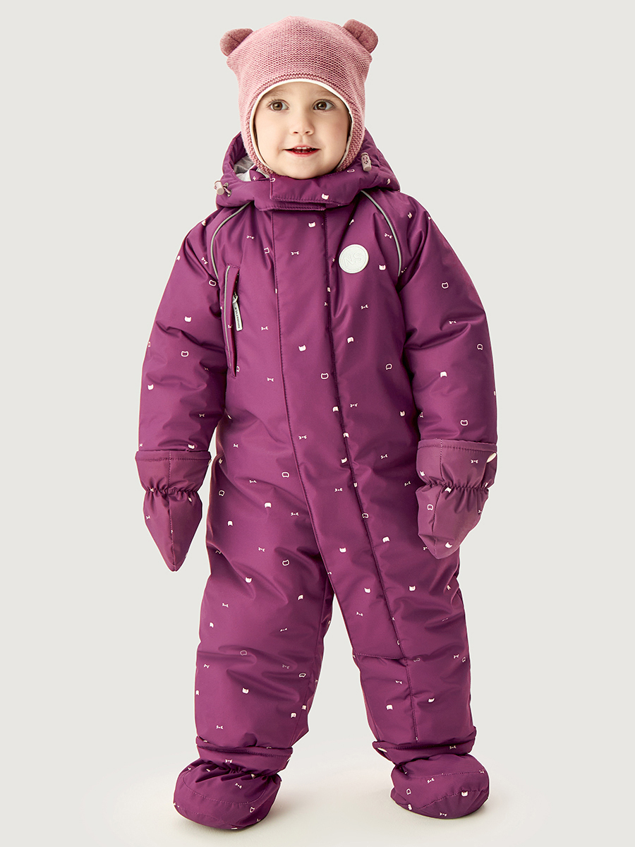 Комбинезон NIKASTYLE 8з0226 брусника - фото 1