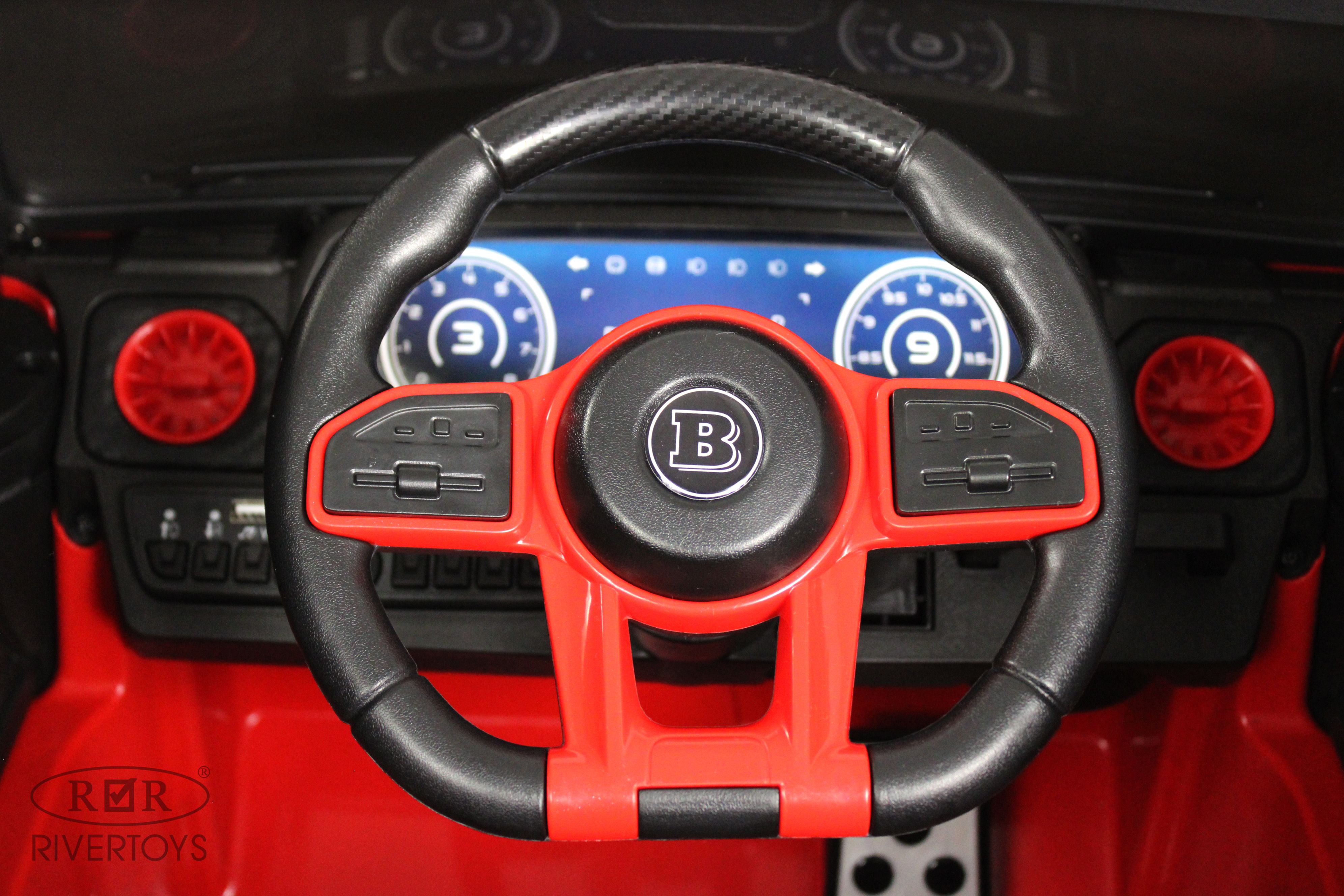 Электромобиль RIVERTOYS Mercedes Z999ZZ-RED С пультом ДУ - фото 21