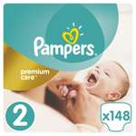 Подгузники Pampers Premium Care 2 (3-6 кг) 48 шт.