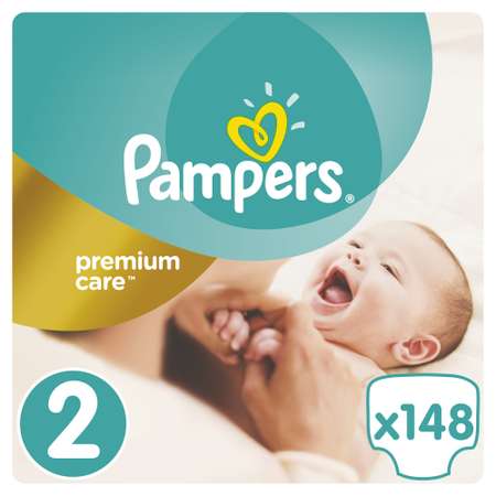 Подгузники Pampers Premium Care 2 (3-6 кг) 48 шт.