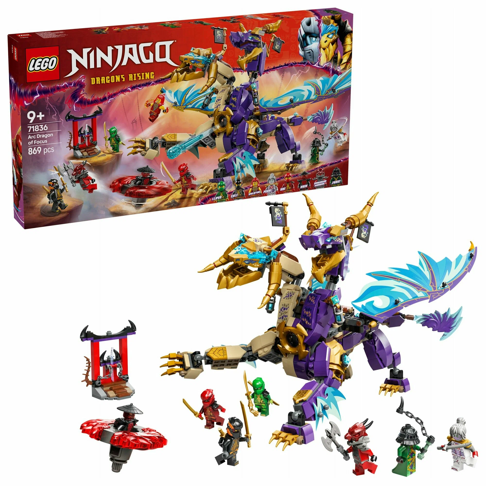 Конструктор LEGO NINJAGO 71836 869 дет. - фото 3