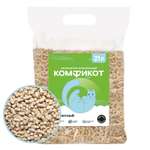 Наполнитель КОМФИКОТ крупные гранулы 21 л впитывающий, древесный