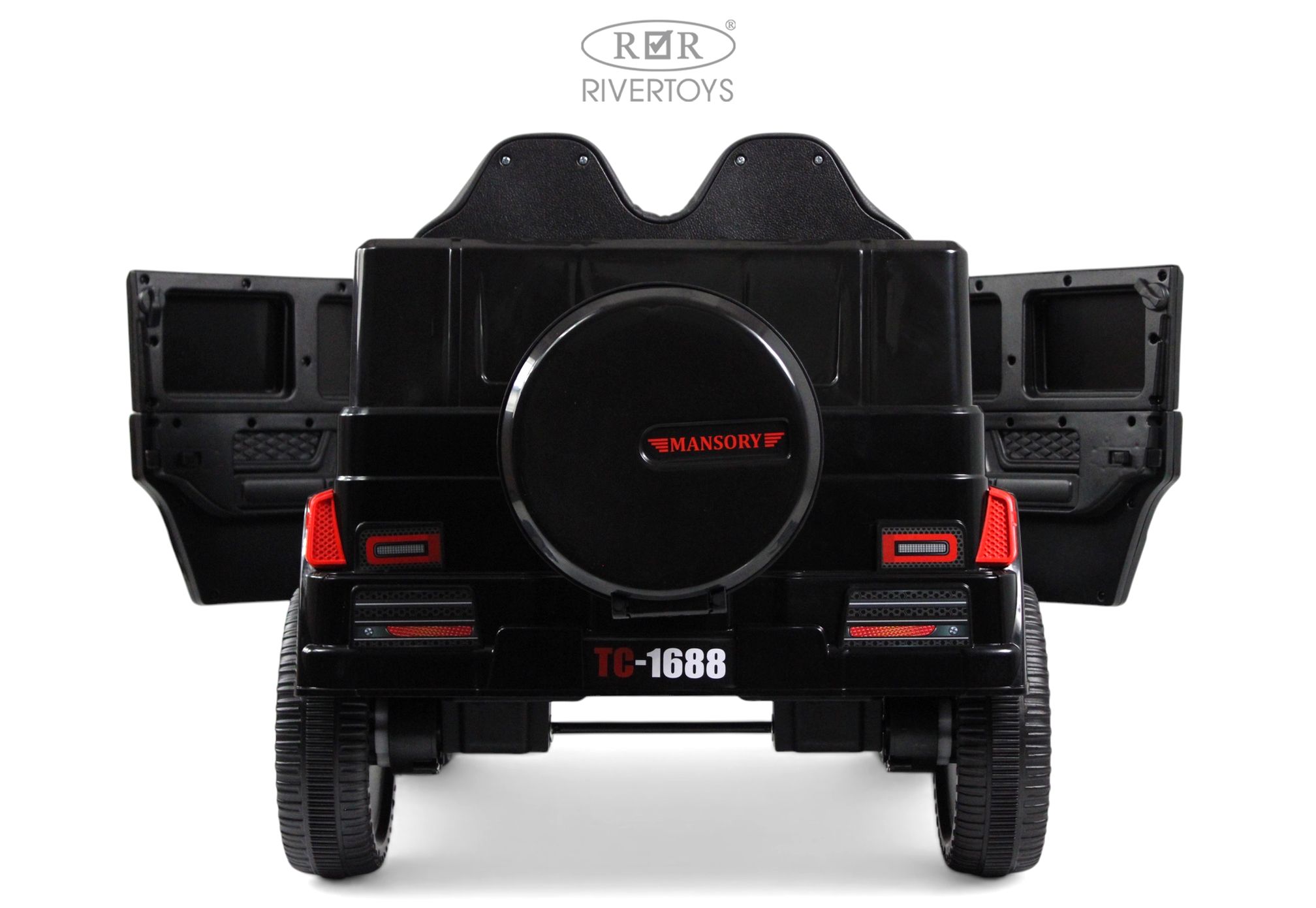 Электромобиль RIVERTOYS Mercedes Z111VO-BLACK С пультом ДУ - фото 3