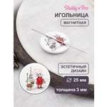 Игольница магнитная Hobby and Pro Мышка в париже 25х3 мм