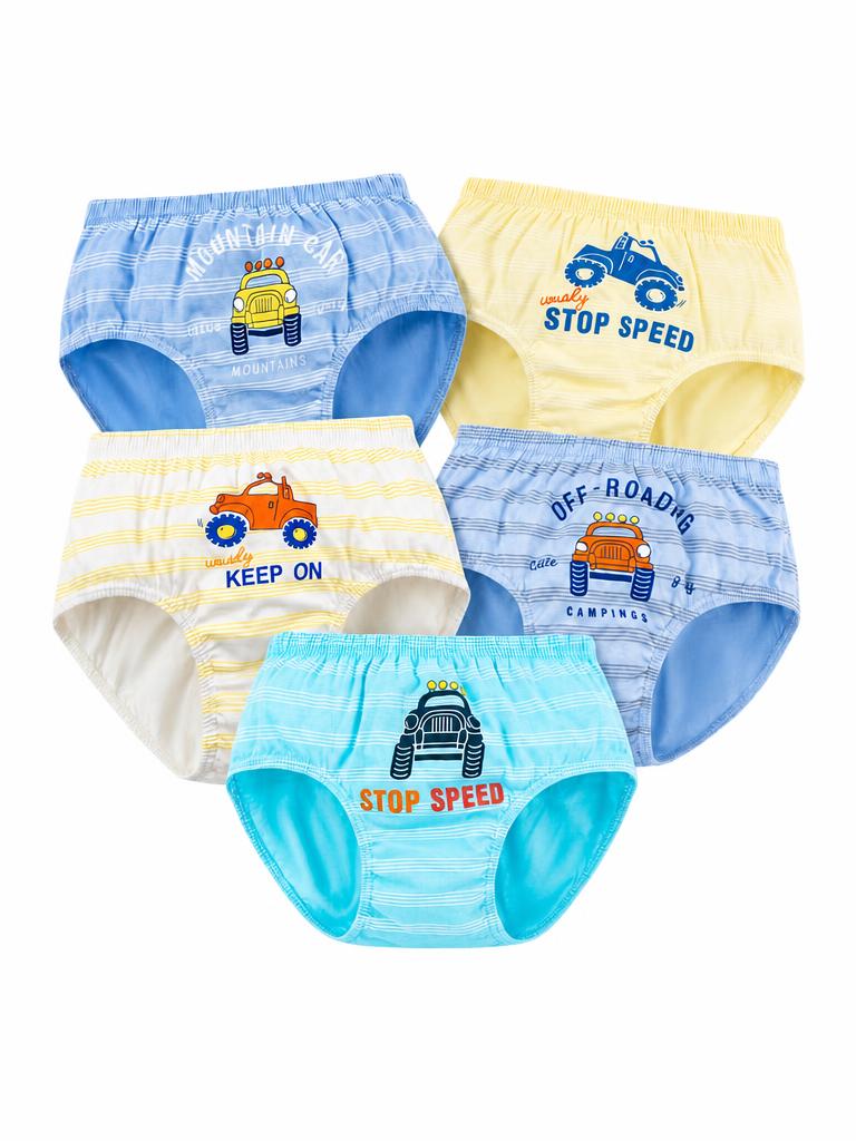 Трусы 5 шт Bambooland Pantie-Monstertruck - фото 1