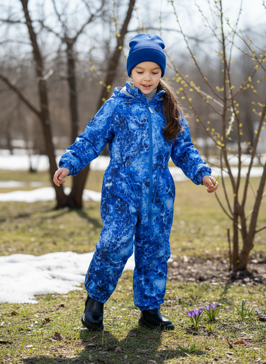 Комбинезон Arctic kids 30-033 василек - фото 2