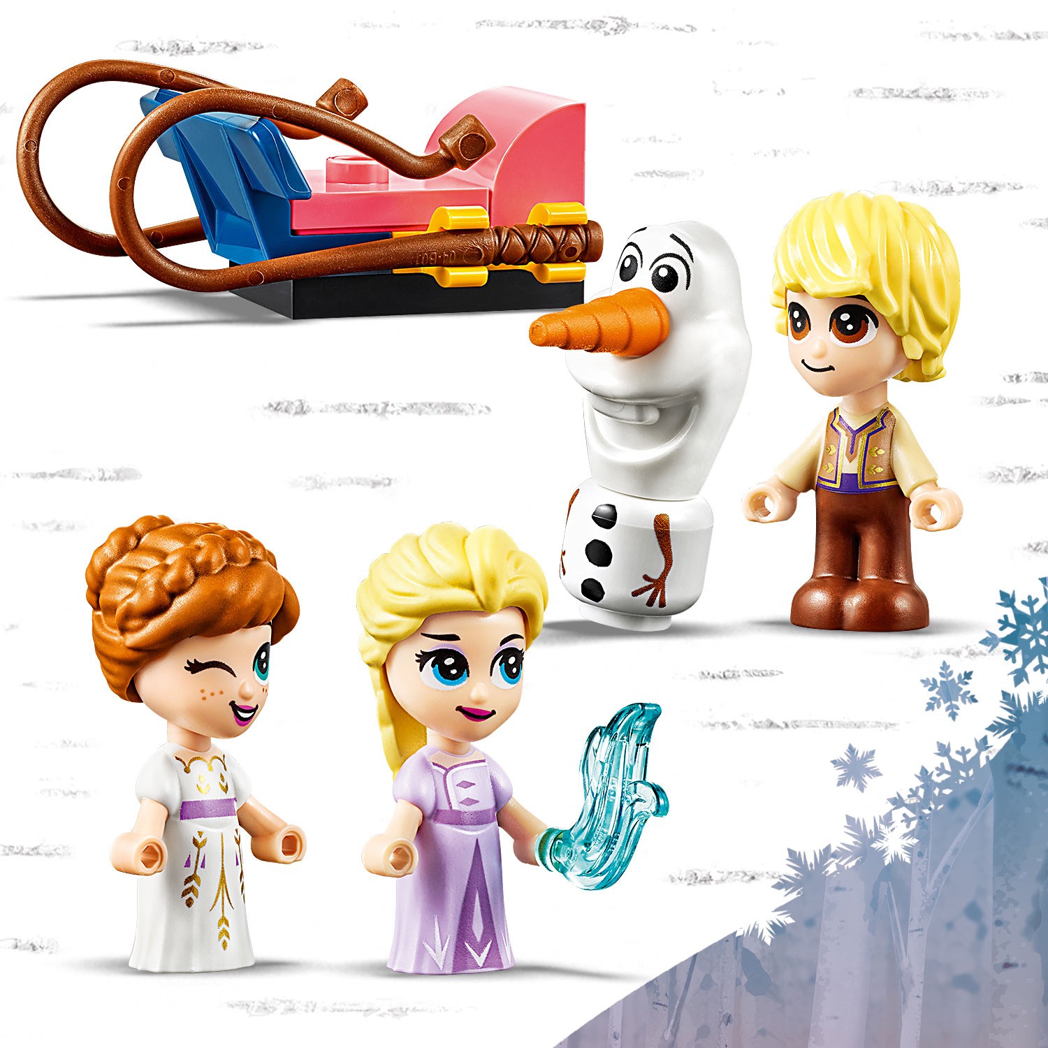 Конструктор LEGO Disney Princess Книга приключений Анны и Эльзы блочный - фото 12