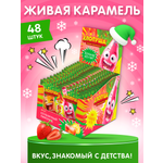 Карамель леденцовая взрывная Сладкая сказка ХЛОПУША Новогодняя 7г х 48 шт