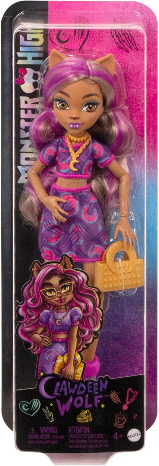 Кукла модельная Monster High Клодин Вульф HRC12/HKY75 - фото 6