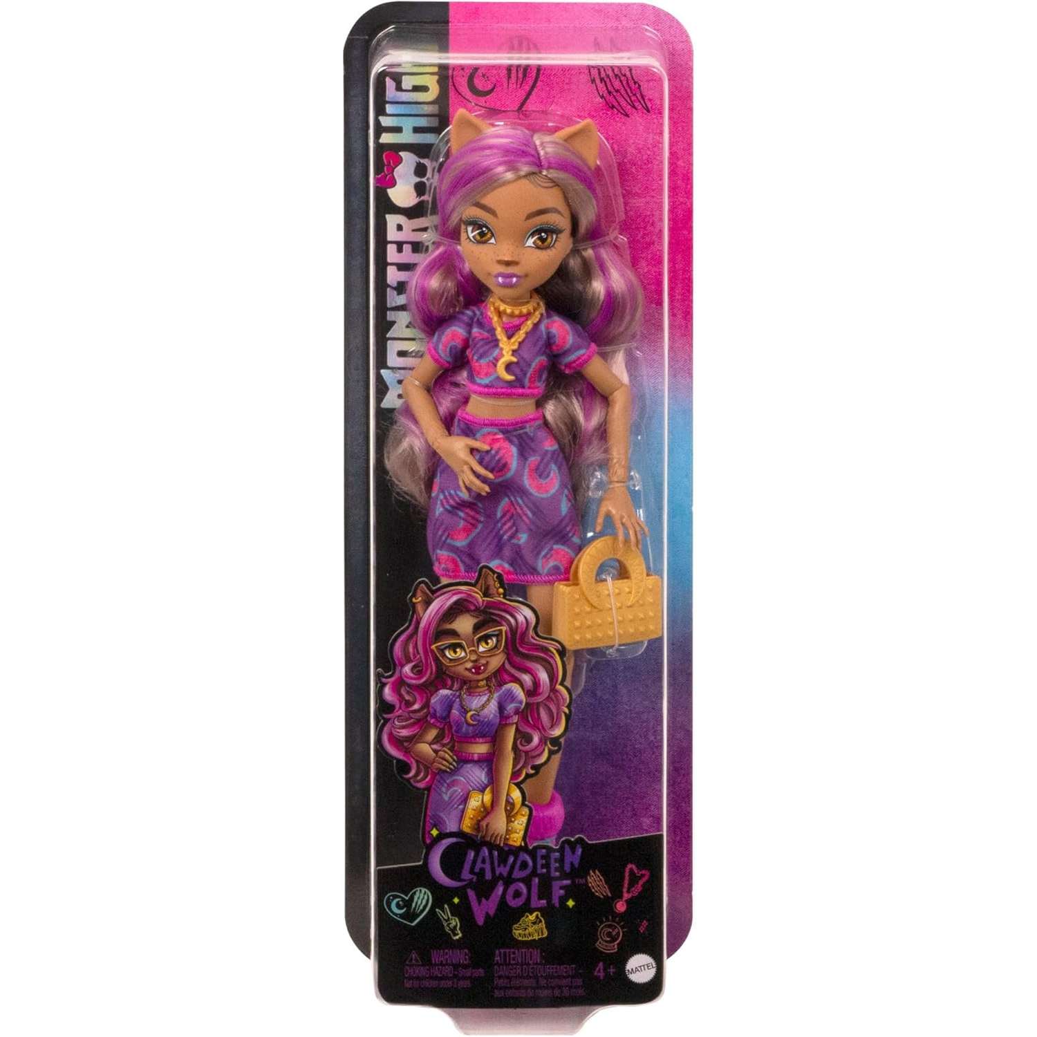 Кукла модельная Monster High Клодин Вульф HRC12/HKY75 - фото 6