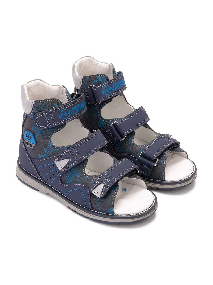 Сандалии ORTMANN kids 7.49.2_Vega_темно-синий - фото 1