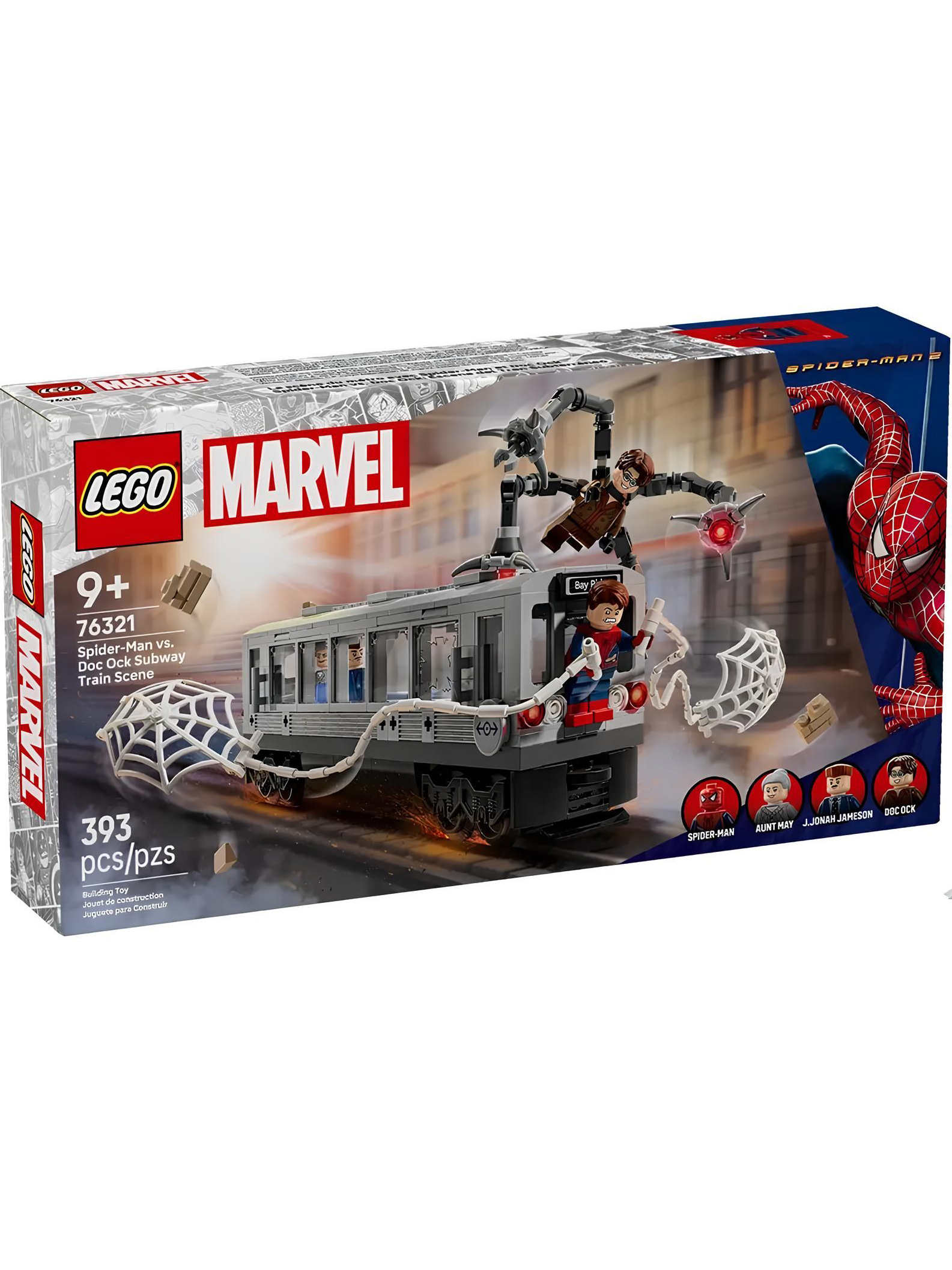 Конструктор LEGO Marvel Super Heroes Человек-паук 393 дет. - фото 1