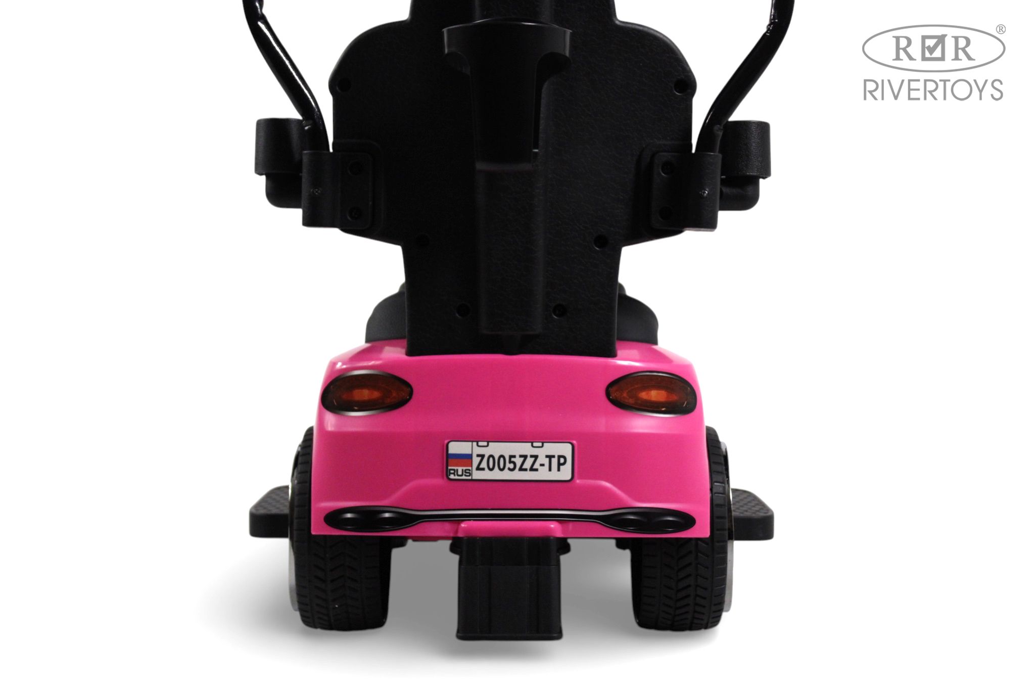 Каталка RIVERTOYS Z005ZZ-TP-PINK розовый - фото 2