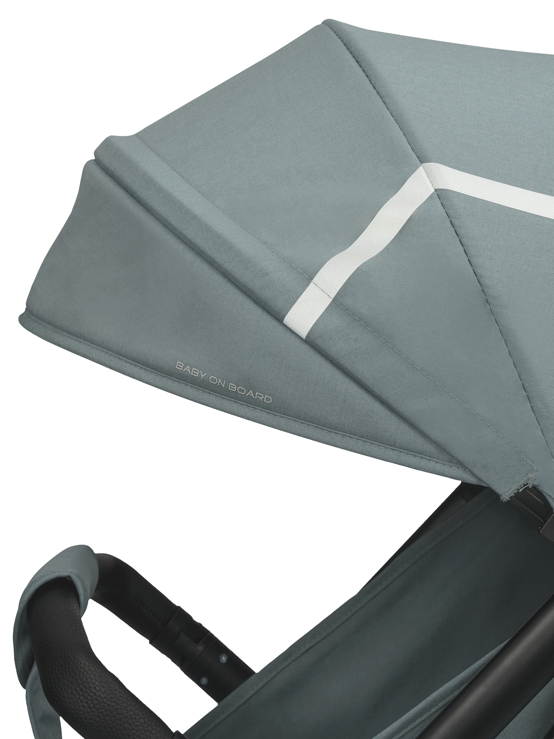 Коляска прогулочная Indigo Mega голубой - фото 19