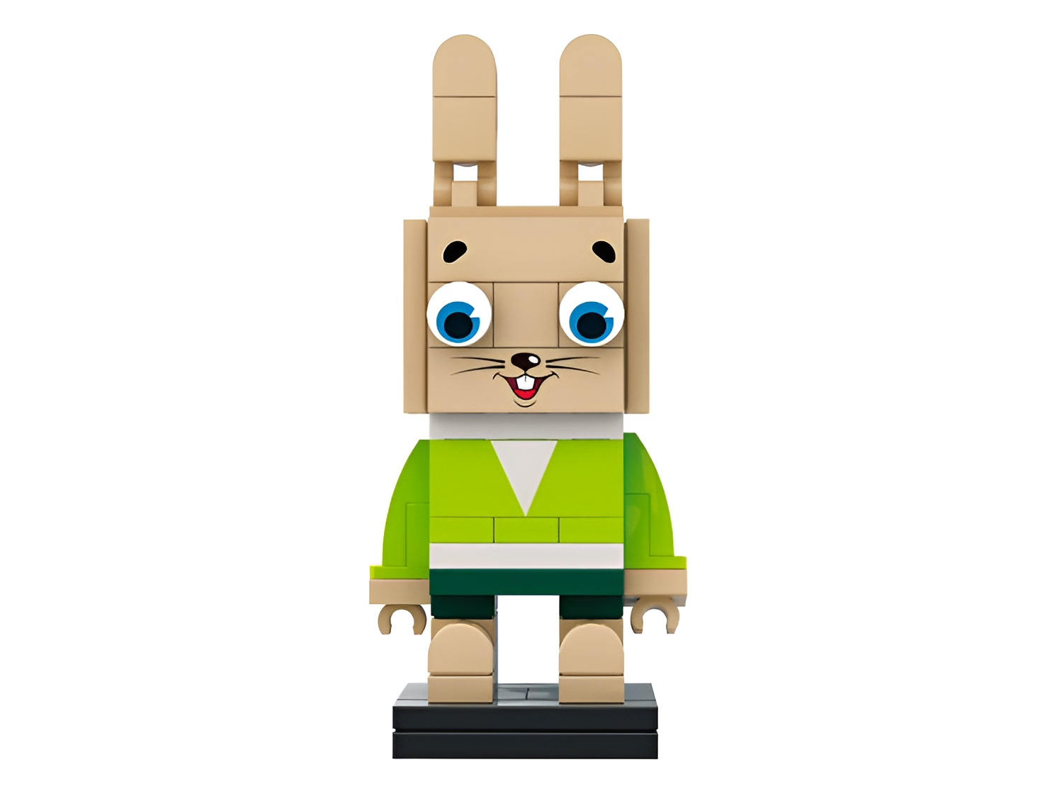 Конструктор brick labs Заяц из Ну, погоди! 88 дет. - фото 1