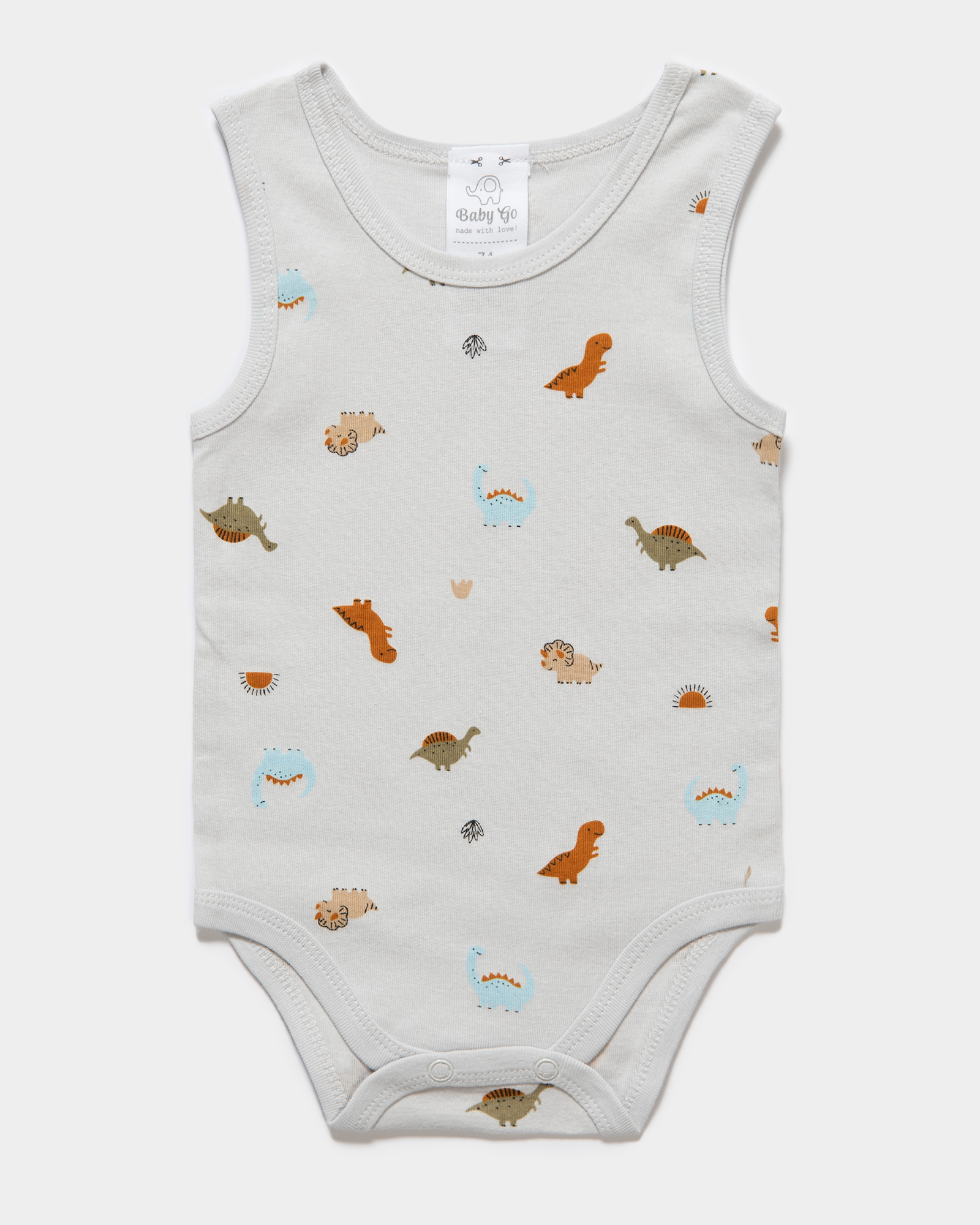 Боди 2 шт BabyGo S24BG1-15601ib-24GG - фото 5