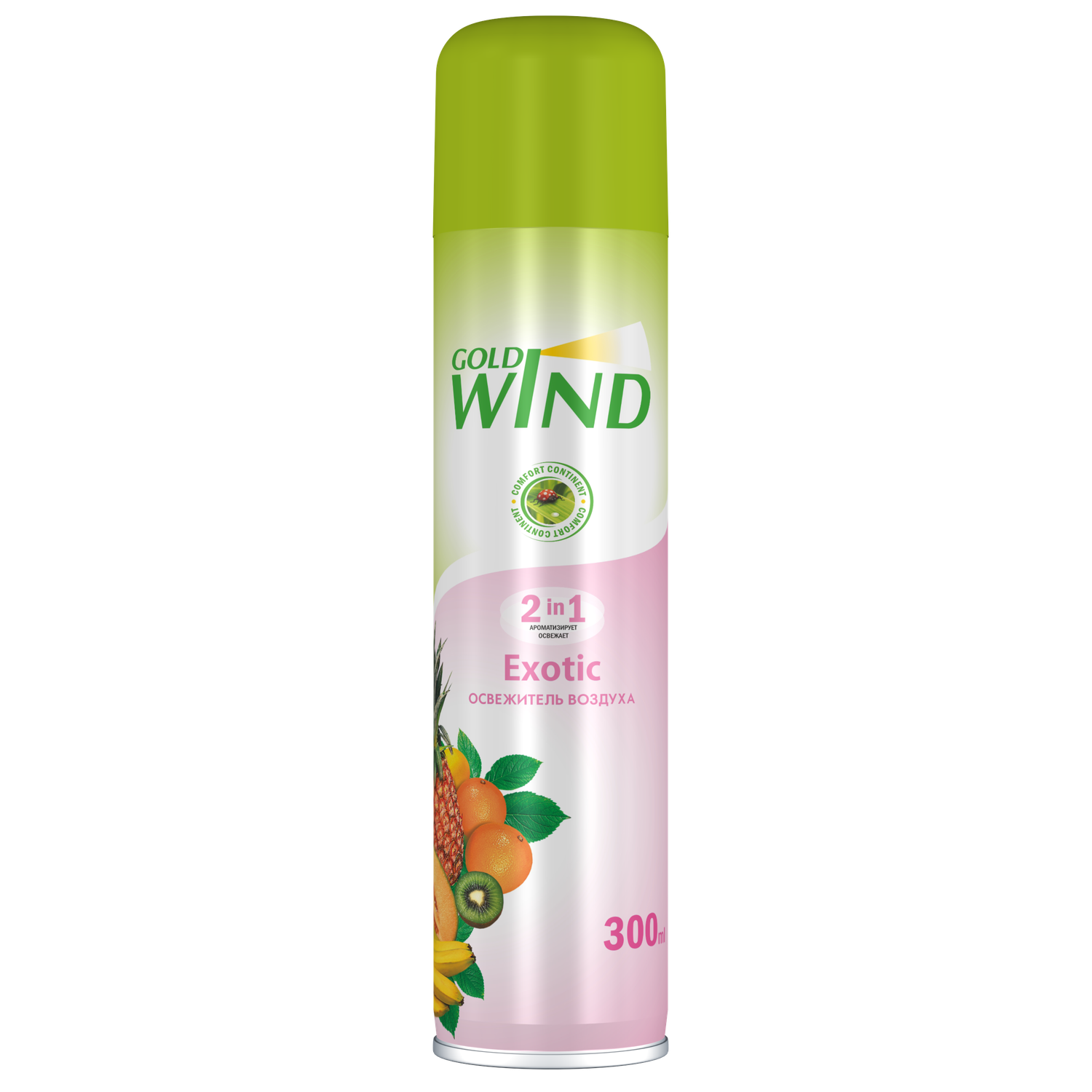 Освежитель воздуха GOLD Wind Exotic 300мл - фото 1