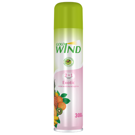 Освежитель воздуха GOLD Wind Exotic 300мл