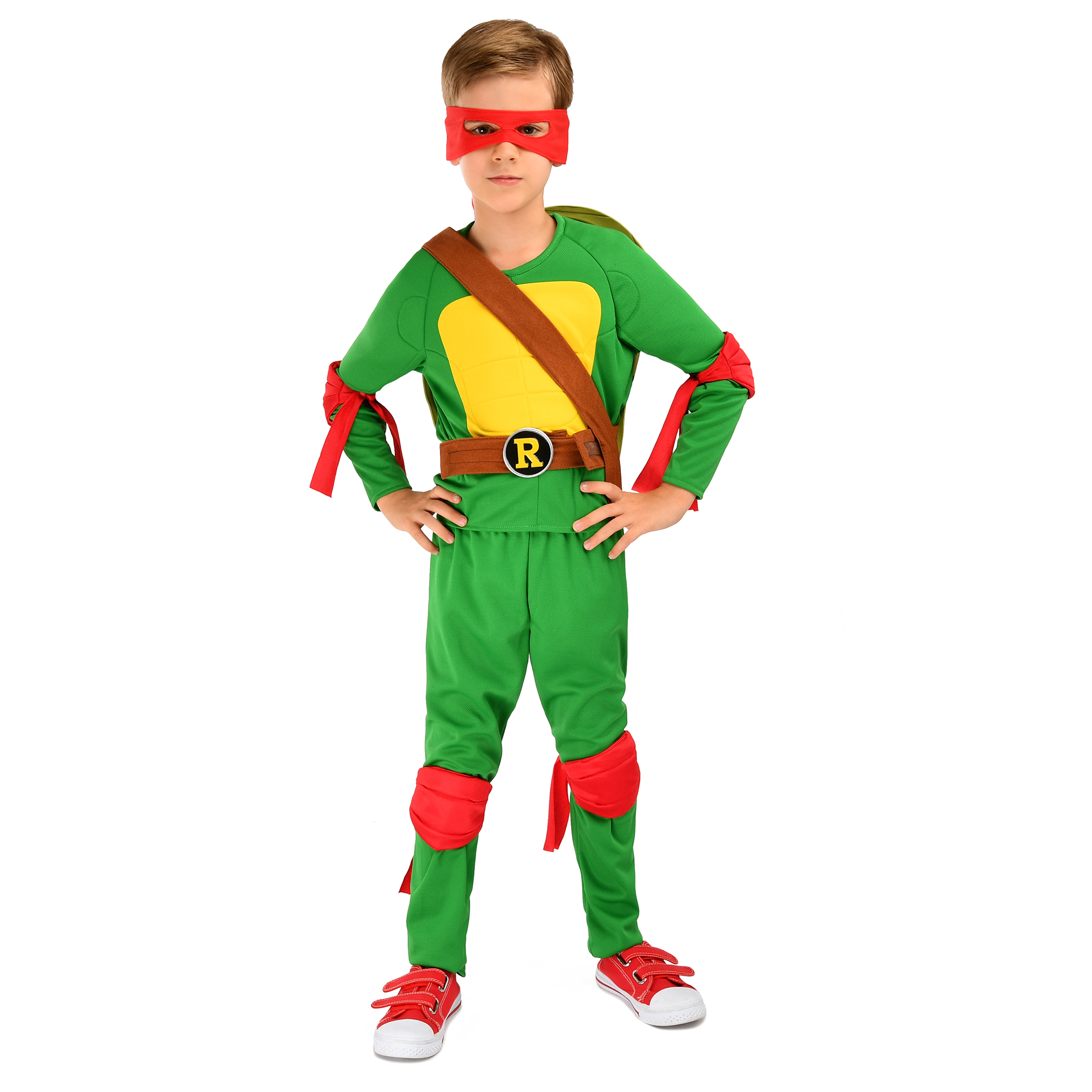 Костюм Ninja Turtles(Черепашки Ниндзя) Рафаэль 3-5 лет 55002-XS - фото 1