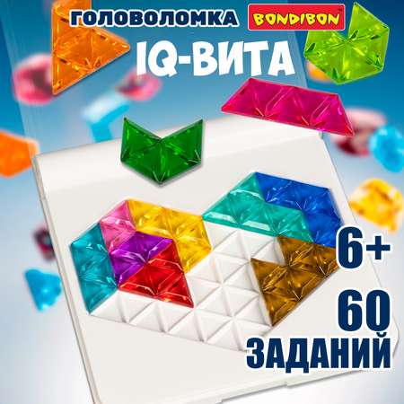 Настольная игра Bondibon логическая головоломка IQ-ВИТА