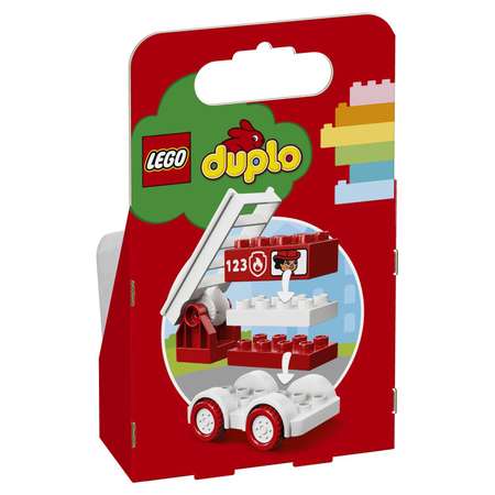 Конструктор LEGO DUPLO Пожарная машина блочный