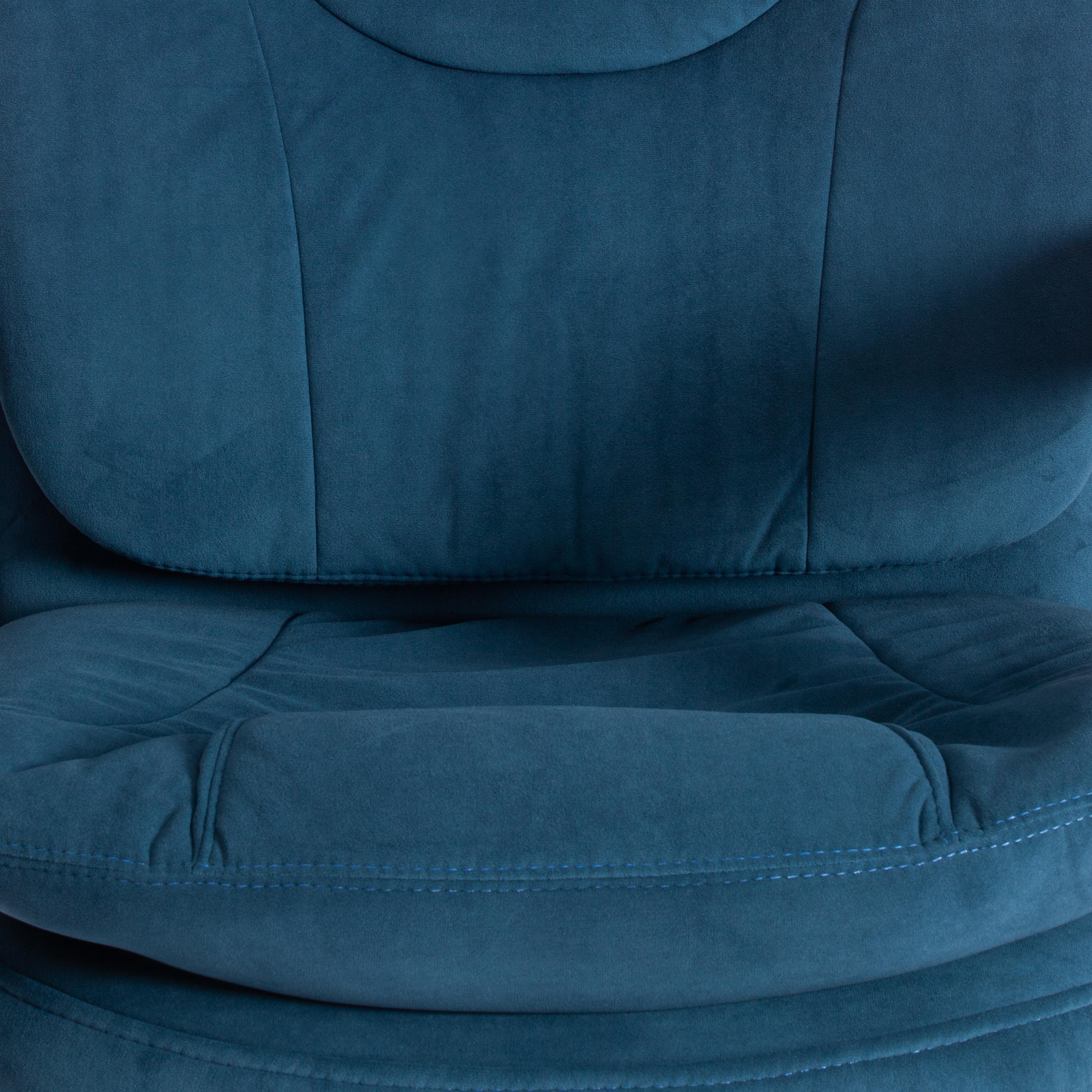 Компьютерное кресло TETCHAIR Комфорт Лт флок синий - фото 11