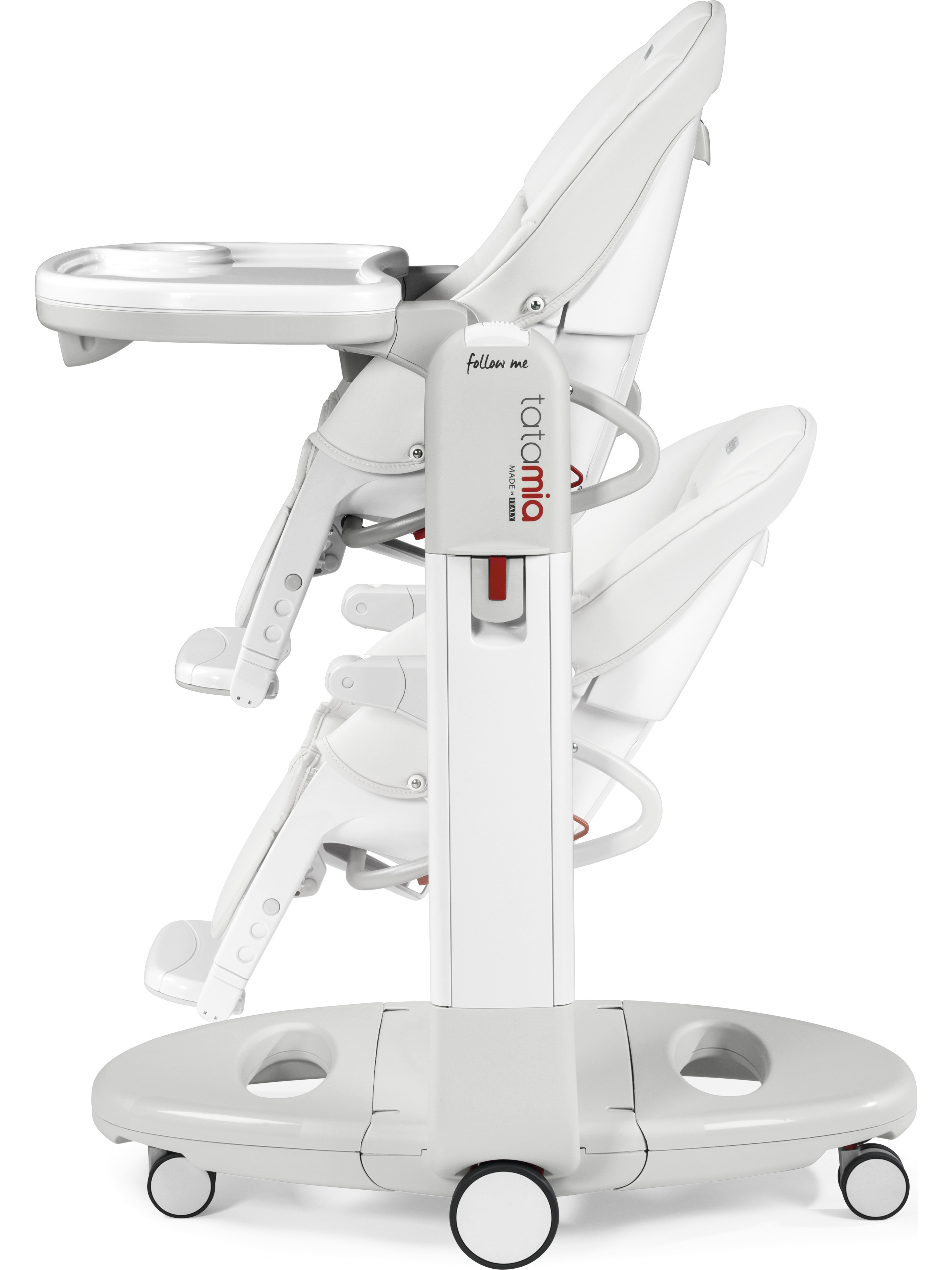 Стульчик для кормления Peg-Perego Tatamia Follow Me белый - фото 6