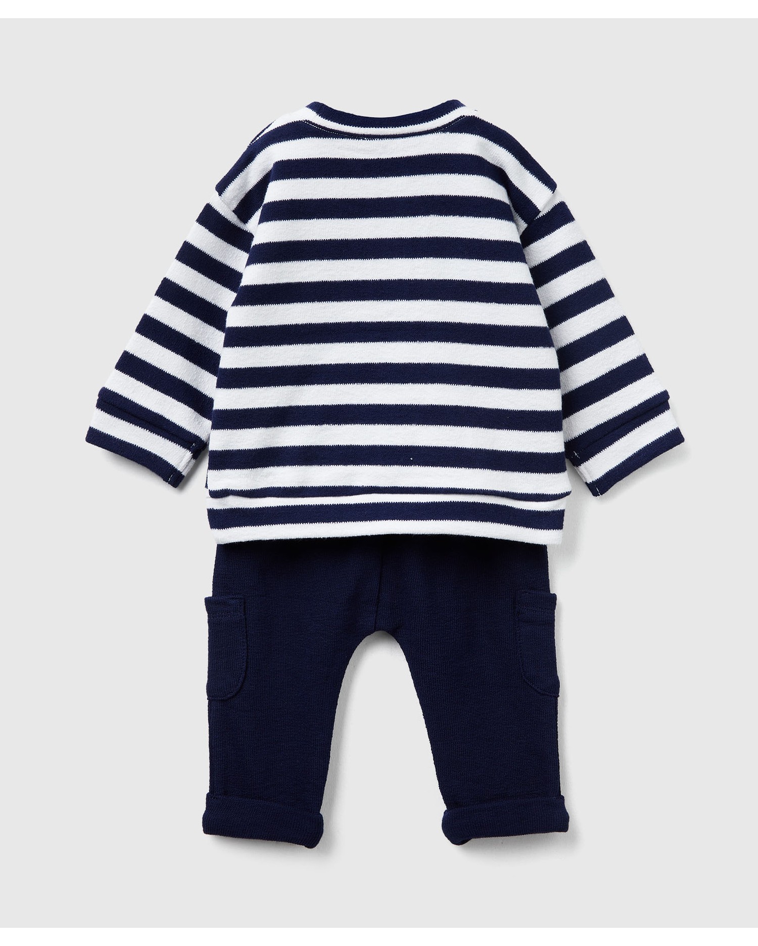 Свитшот и брюки United Colors of Benetton 25A_3FQYAK01A_904 - фото 2