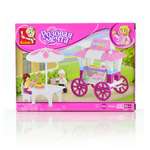 Конструктор SLUBAN Розовая мечта 78 дет.